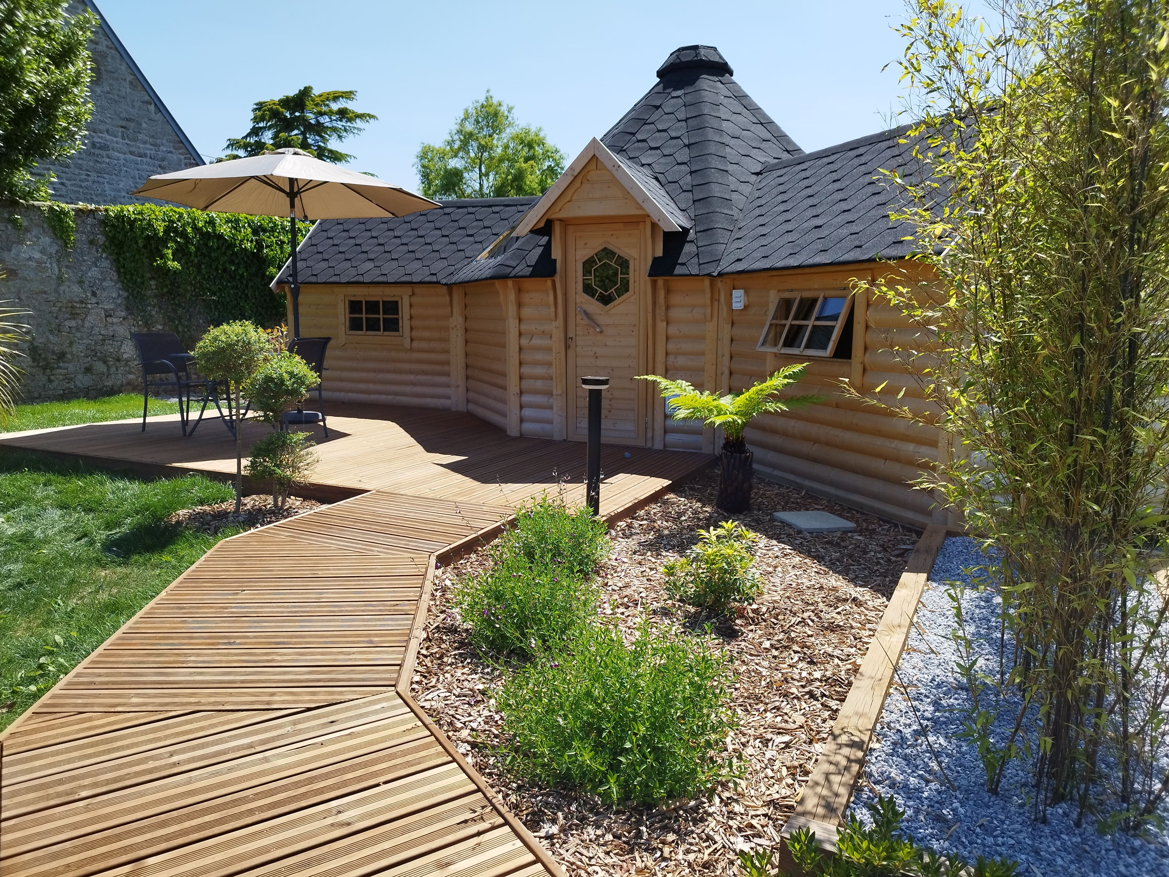 Kota Saint-Malo & Balnéo : une escapade sensorielle en Normandie à Avranches — vue intérieure