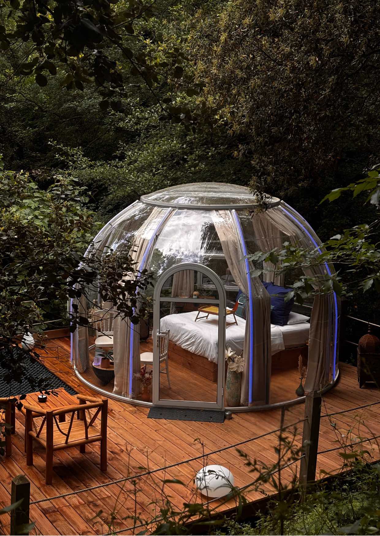 La Bulle coup de cœur & Spa : une évasion sensorielle en Languedoc-Roussillon à Maureillas-Las-Illas — espace de vie