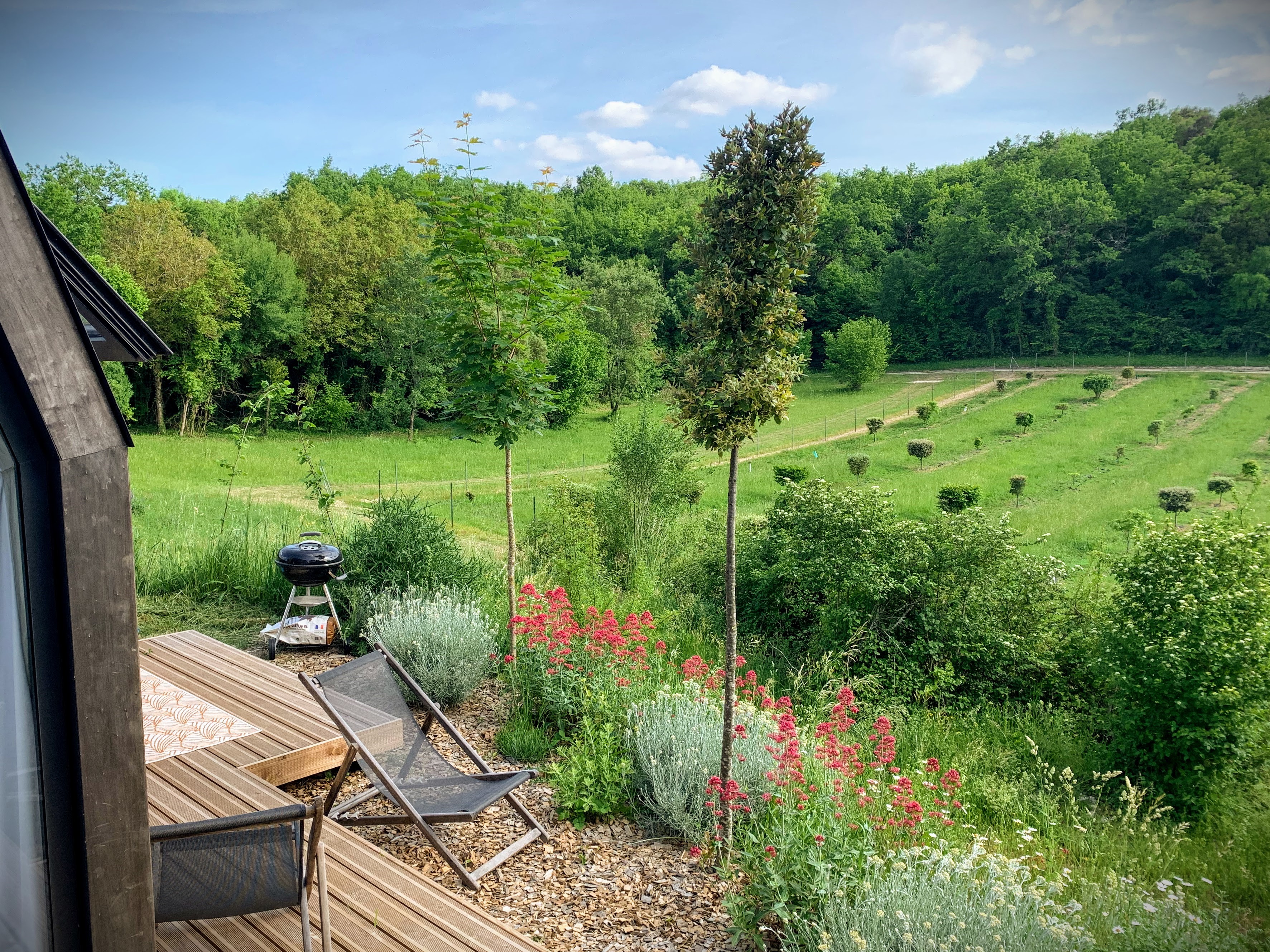 La Petite Garenne — Tiny House avec spa à Charente à Fléac — vue intérieure