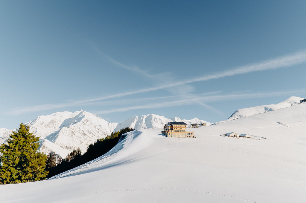 Chambre Refuge Famille — Séjour alpin avec spa à Mont d'Arbois à Saint-Gervais-les-Bains — environnement naturel