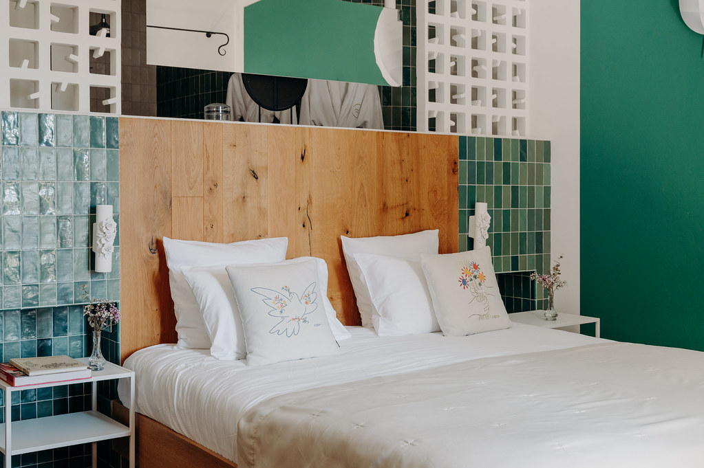 Chambre Double - Deluxe avec vue sur le jardin — Séjour relaxant à Biar (Hérault) à Biar — vue depuis la terrasse