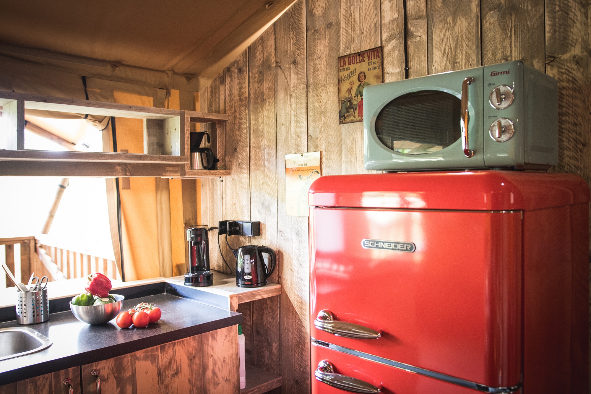 Photo 6/9 — Lodge safari « Glamping Dreamlodge — Lodge safari avec spa à Gers » à Gers Occitanie