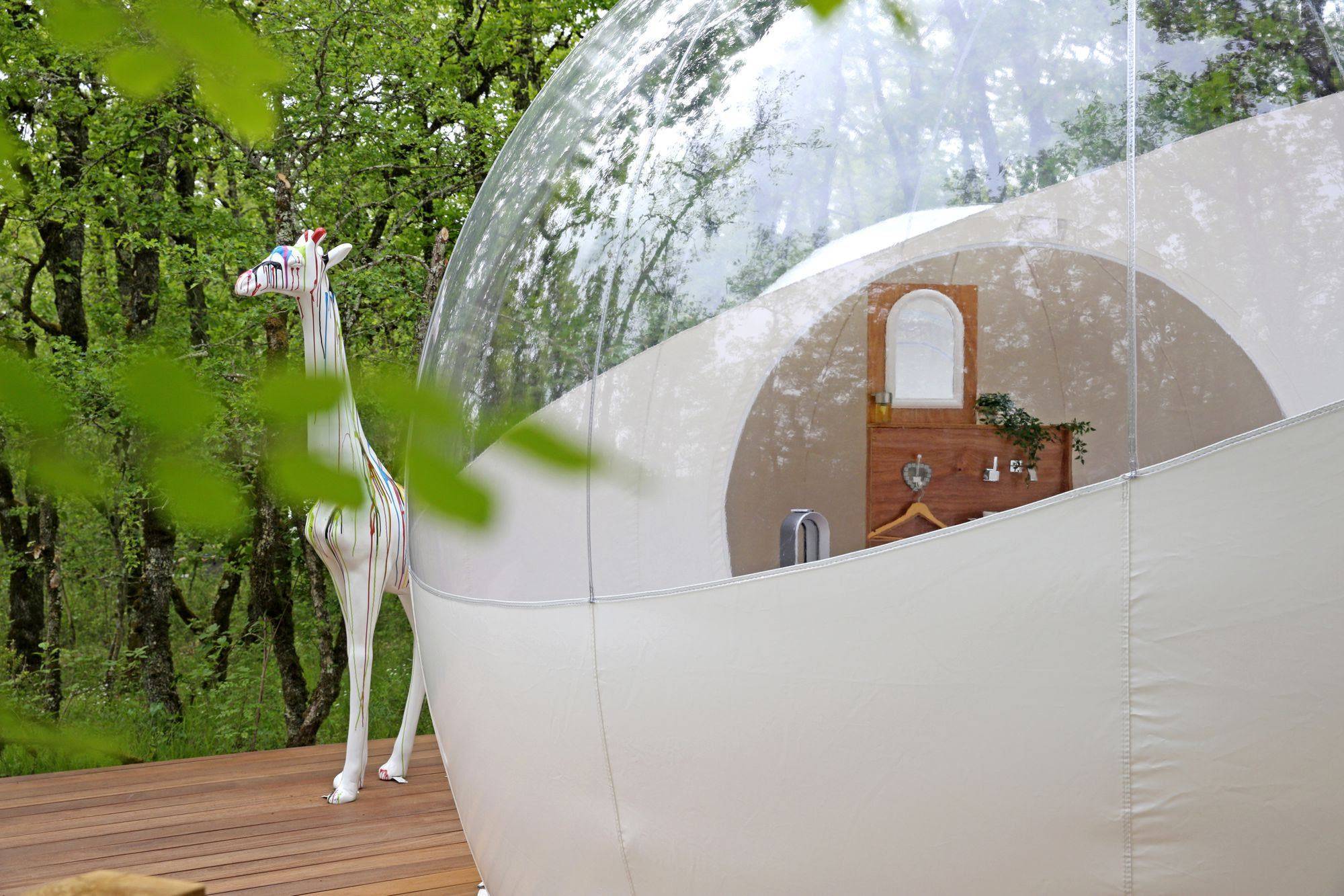 Bull'Vénus & Spa : une bulle de sérénité en Midi-Pyrénées à Cahuzac Sur Vère — chambre