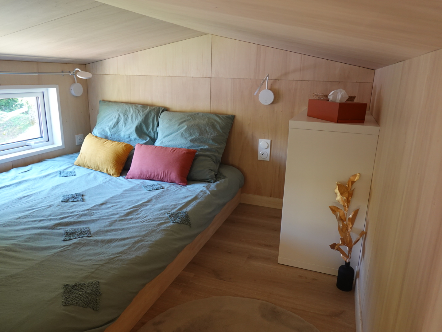 La Tiny du Rocher — Tiny House avec spa à Vaucluse à Apt — vue depuis la terrasse