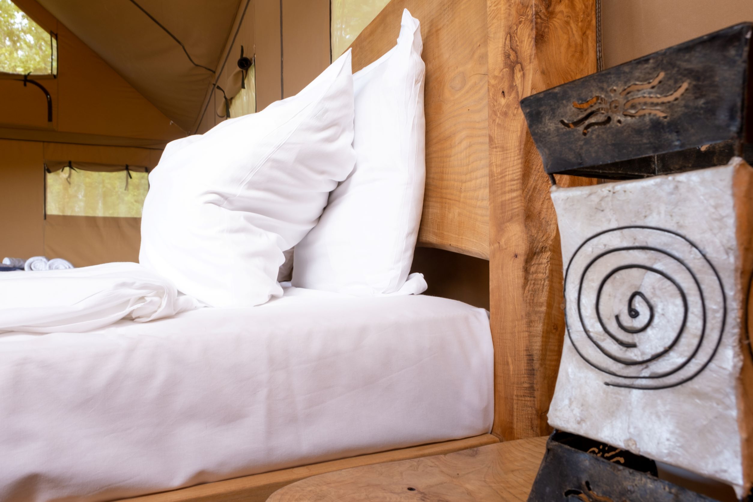 Maasai Mara — Tente luxueuse avec spa à Tarn-et-Garonne à Varen — environnement naturel