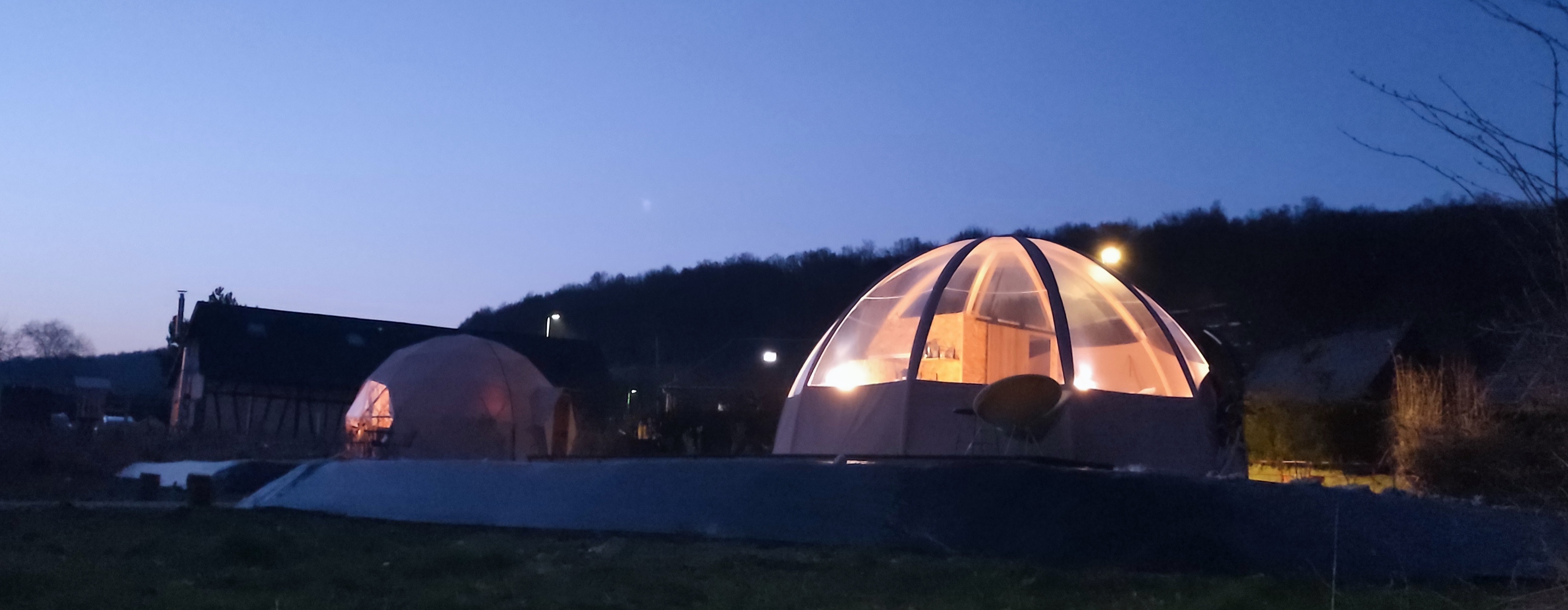 Le wigwam Bel'Etoile — Séjour romantique avec spa en Seine-Maritime à Rouen — salle de bain