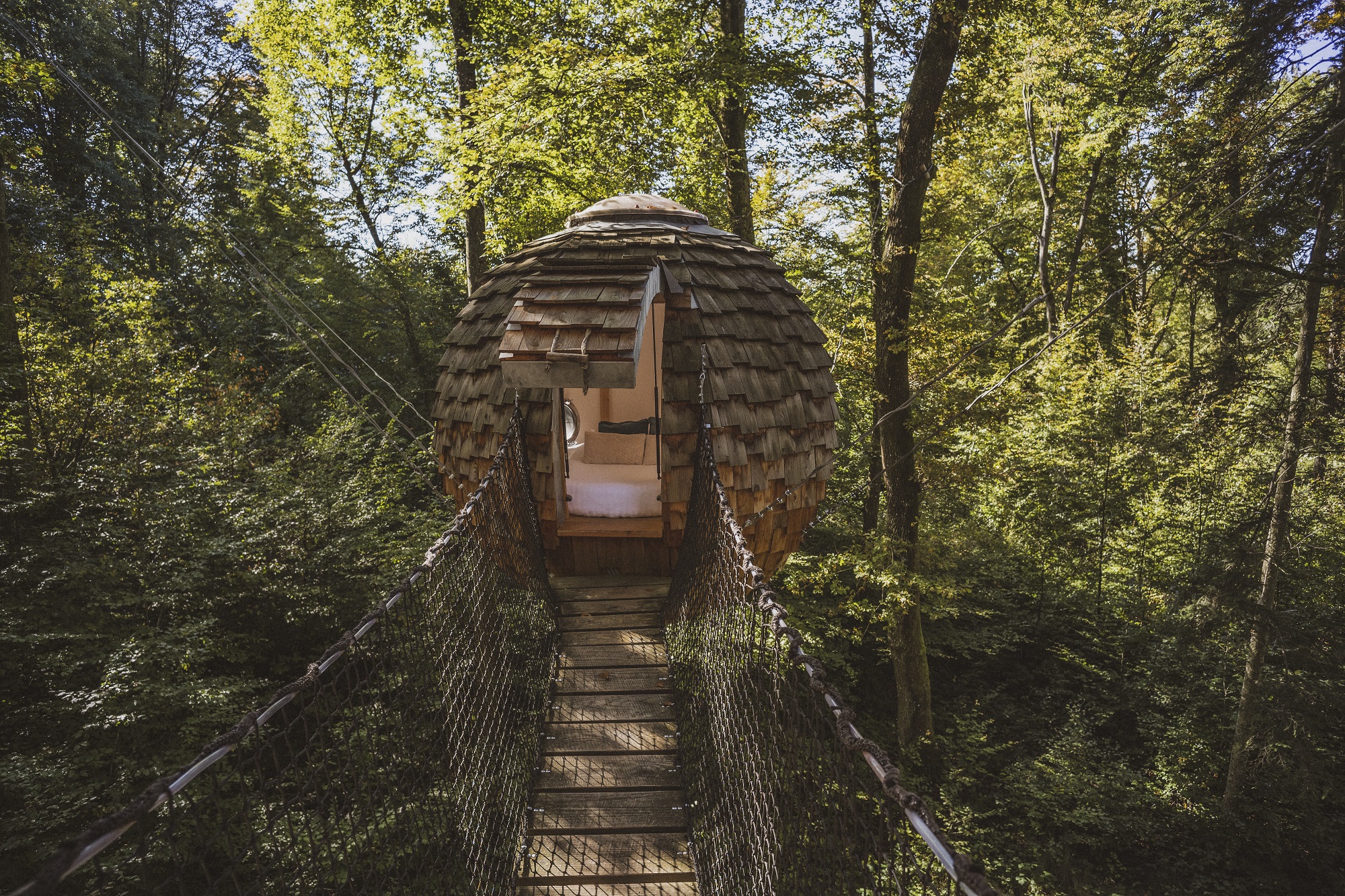 Cabane Lov'Nid Passion : une immersion en Franche-Comté à Joncherey — espace de vie