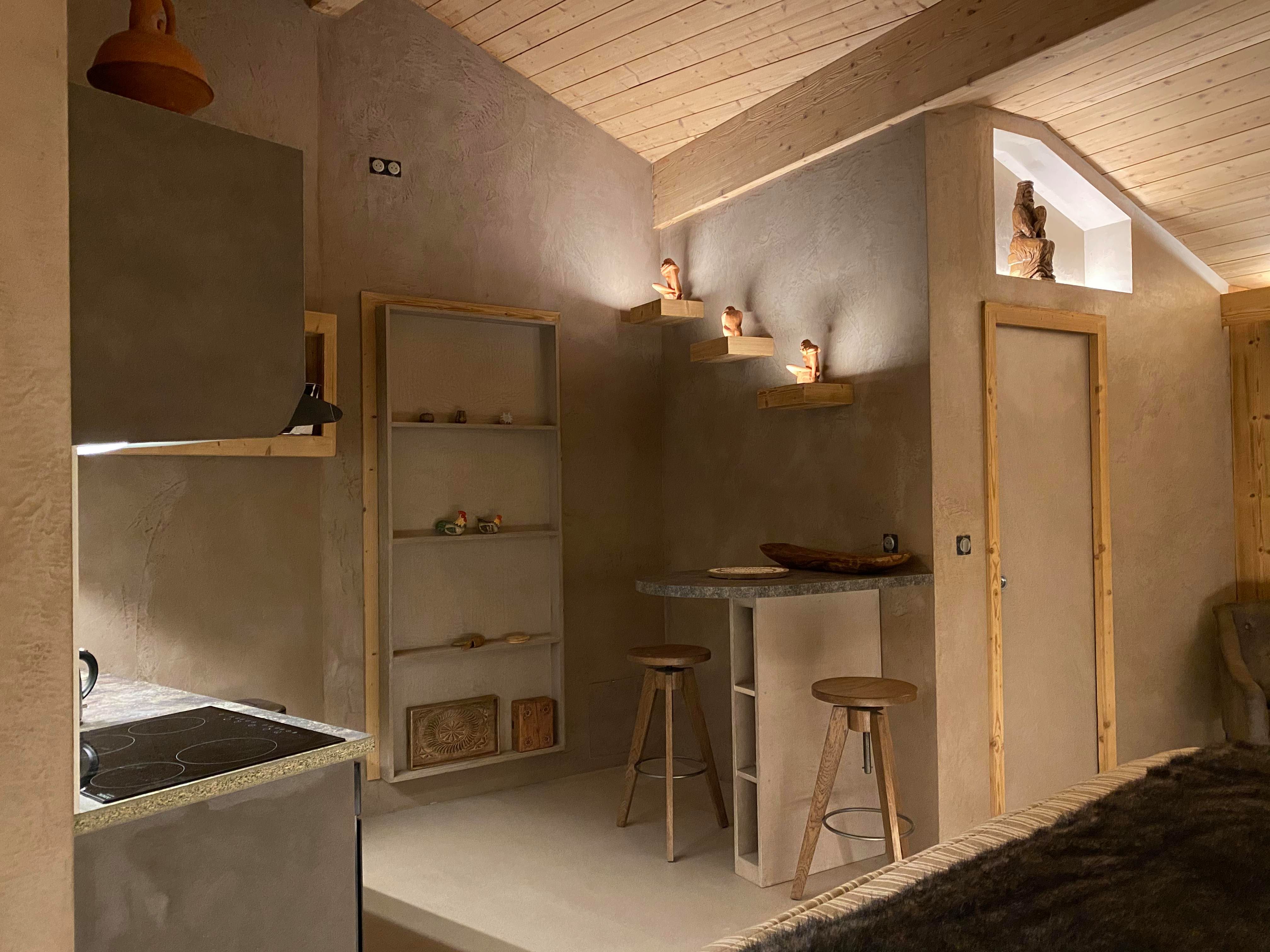 Lodge Jardin Secret — Chalet avec spa à Haute-Savoie à Mont Amour — environnement naturel