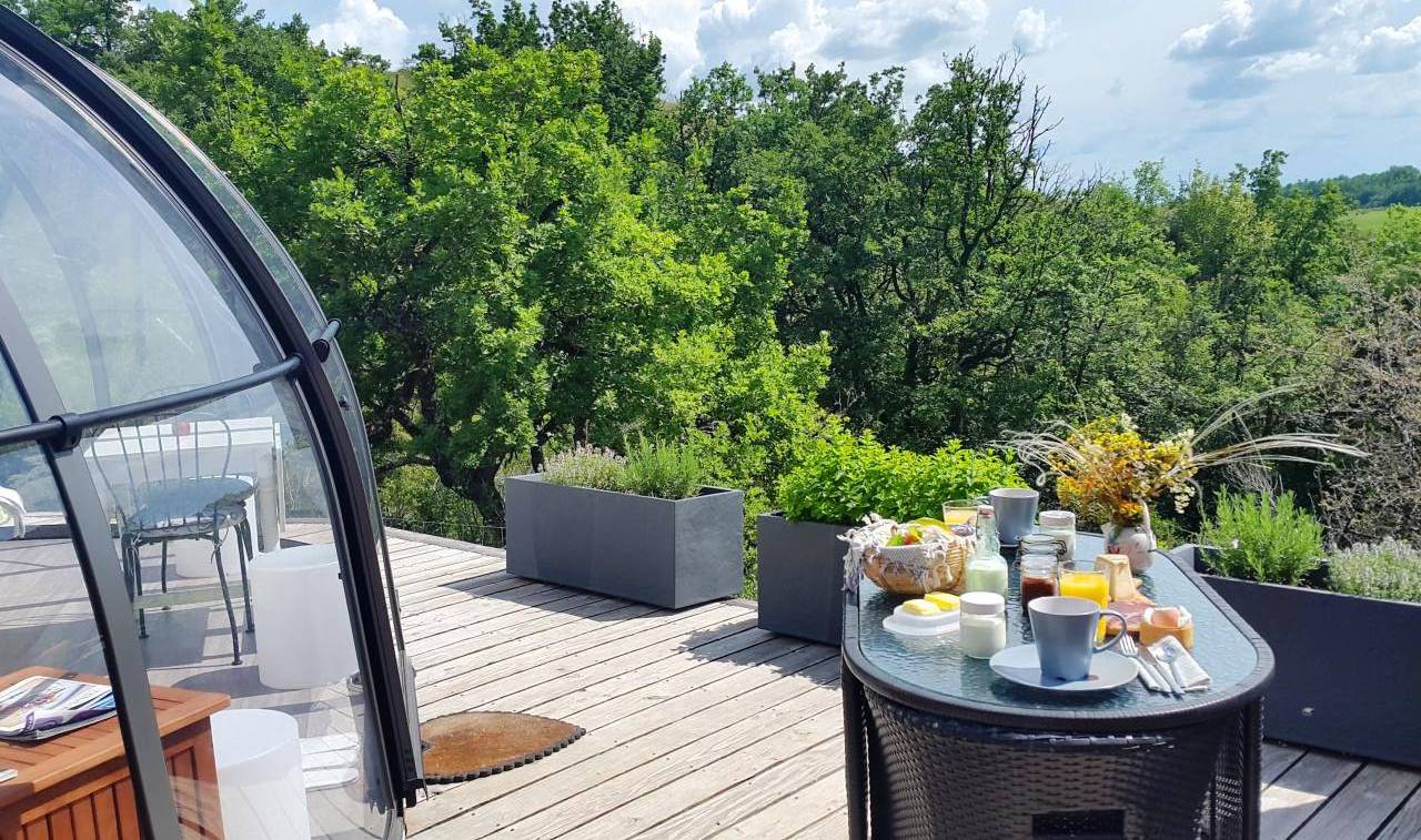 Dôme Prestige : une expérience unique en pleine nature à Labastide De Penne — espace de vie