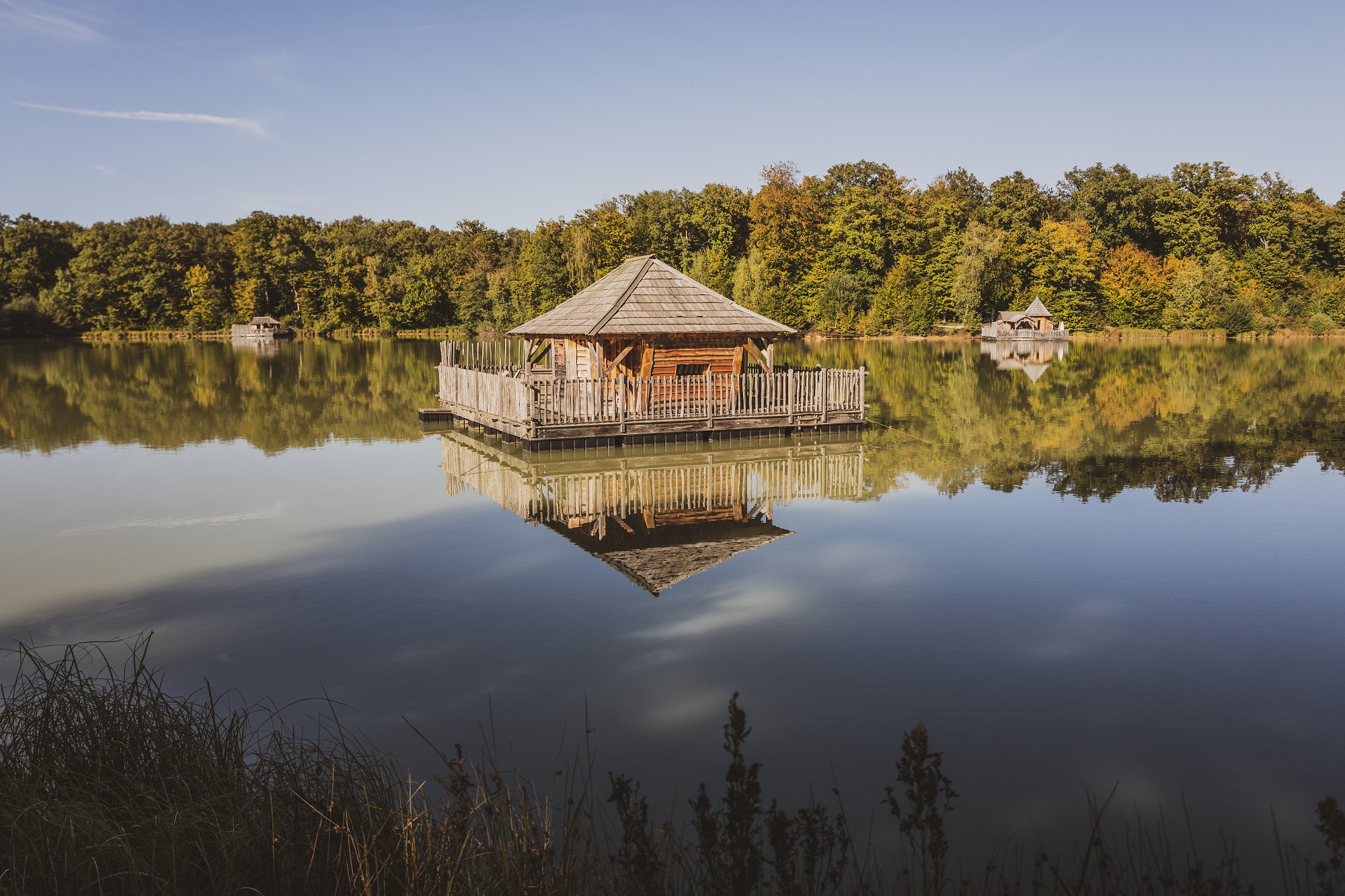 Cabane Spa Miroir : une évasion flottante en Franche-Comté à Joncherey — vue intérieure