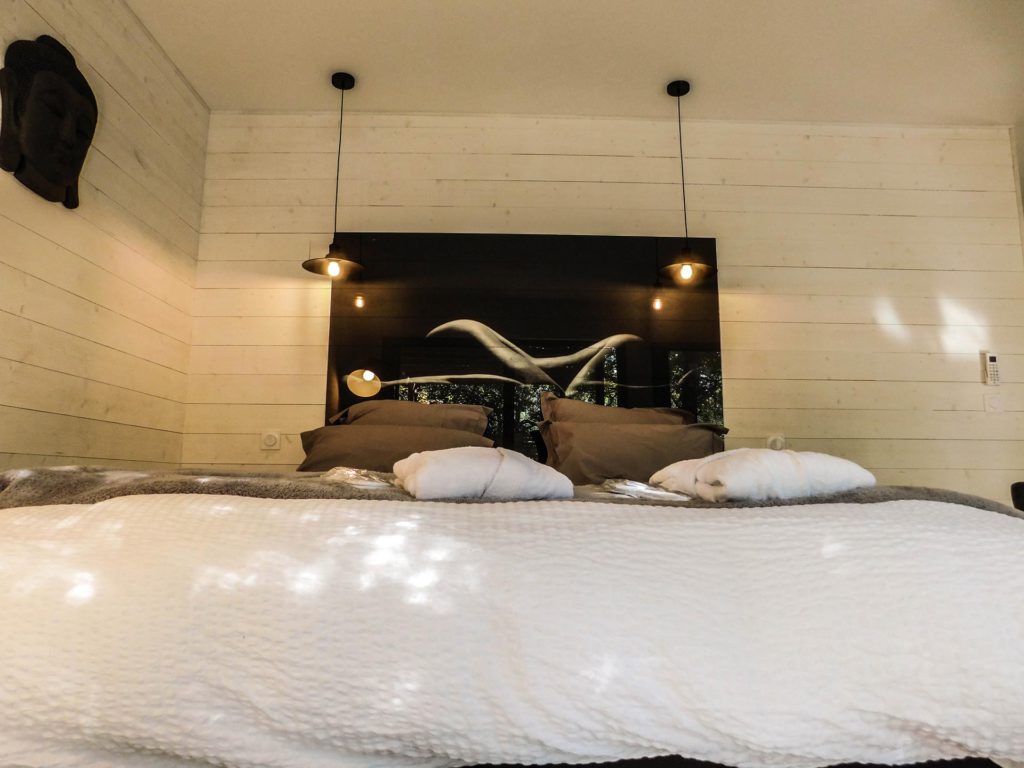 Cabane Jack & Spa : une évasion romantique en Aquitaine à Audenge — cuisine