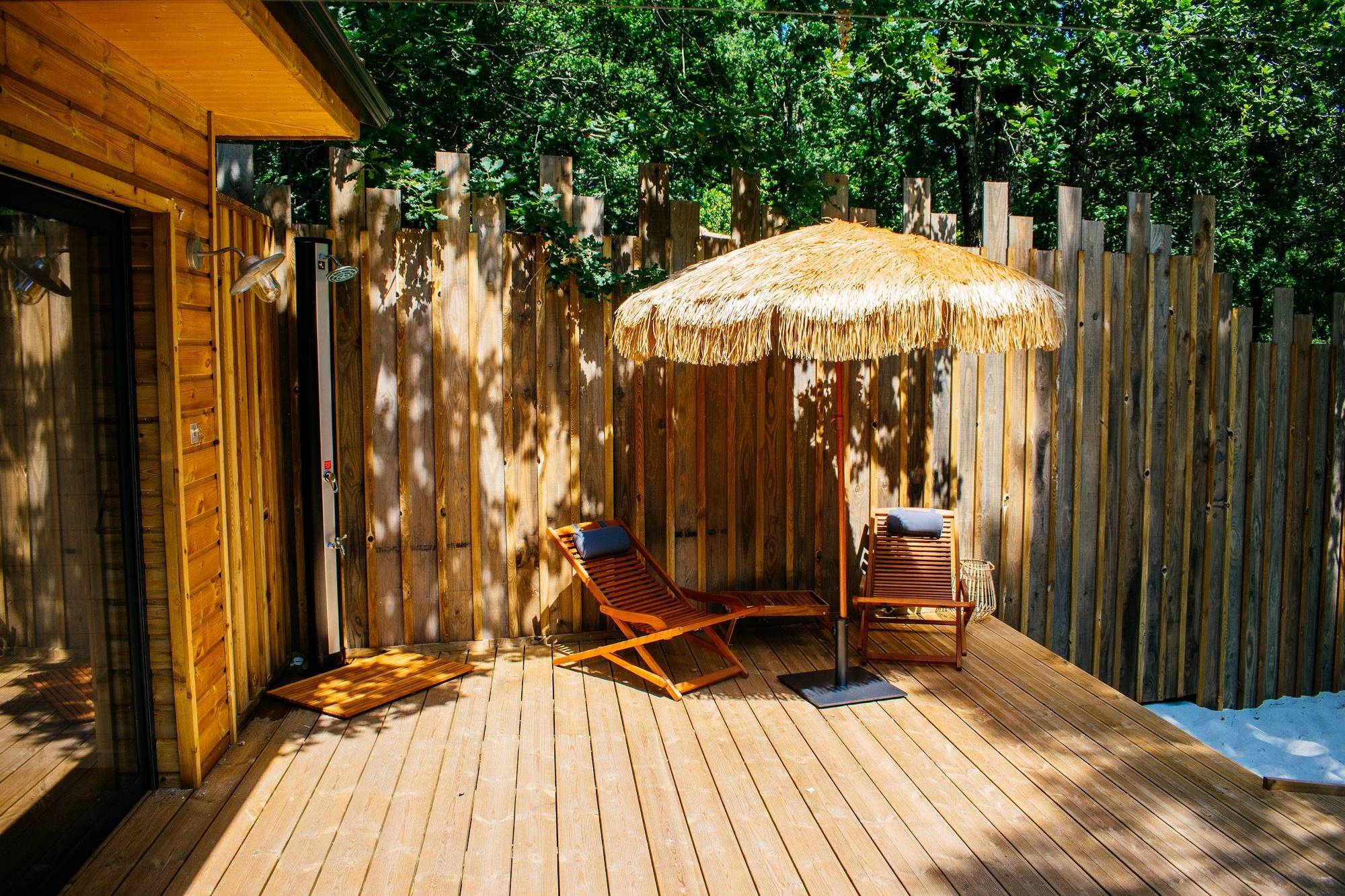 Cabane Spa : Évasion en Aquitaine à Audenge — chambre