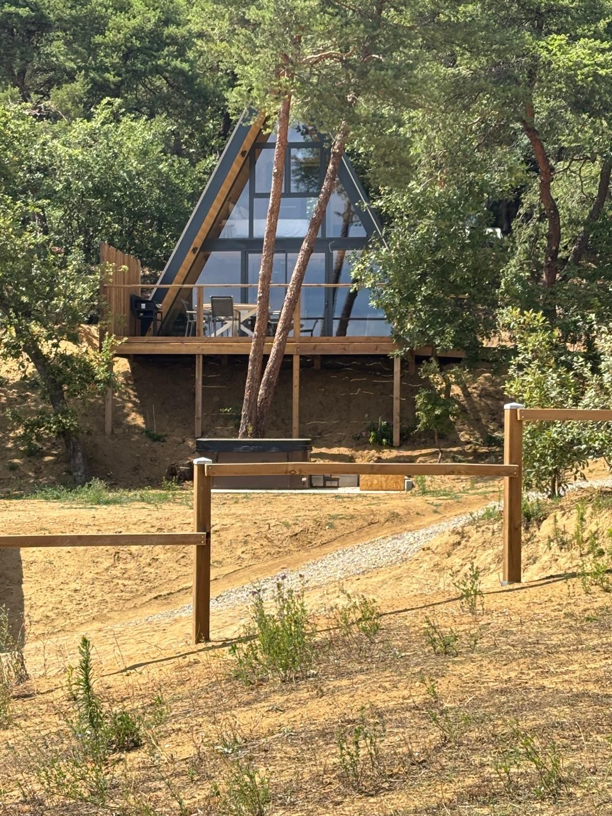 Chalet VercoréA — Cabane avec spa privatif à Drôme des Collines à Saint-Christophe-et-le-Laris — cuisine