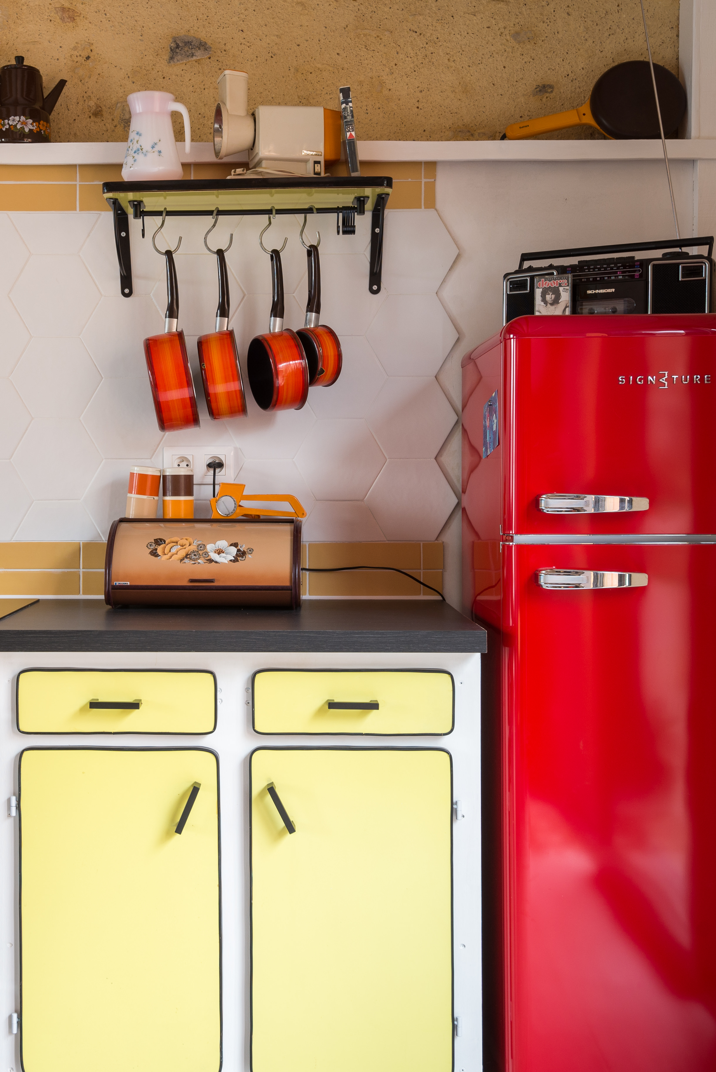So Vintage — Maison déco seventies avec spa à Maine-et-Loire à Blaison-Saint-Sulpice — vue intérieure