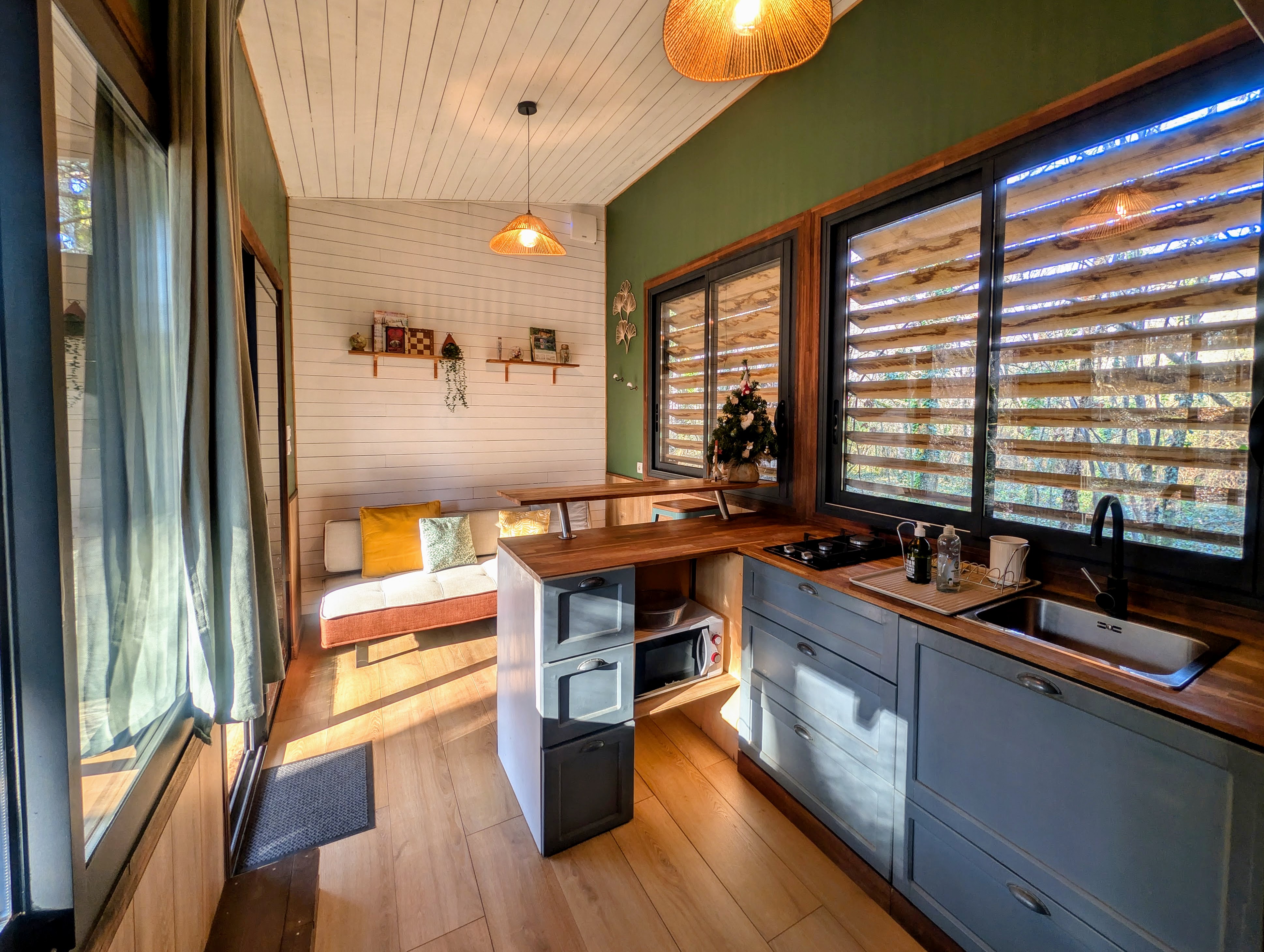 Photo 6/9 — Tiny House « Tiny House Lumen : une escapade sensorielle en Aquitaine » à Saint Martin Curton Lot-et-Garonne