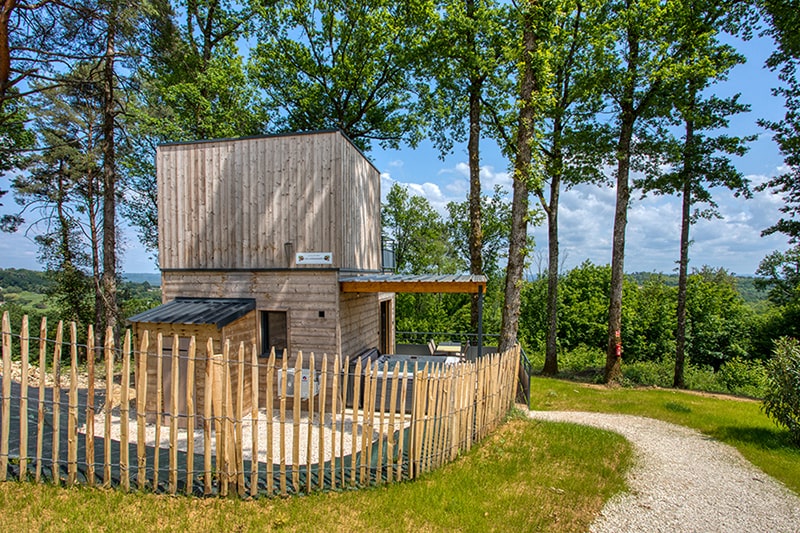 Évasion dans la Cabane Spa des Charmes en Aquitaine — Cabane à Sarlat
