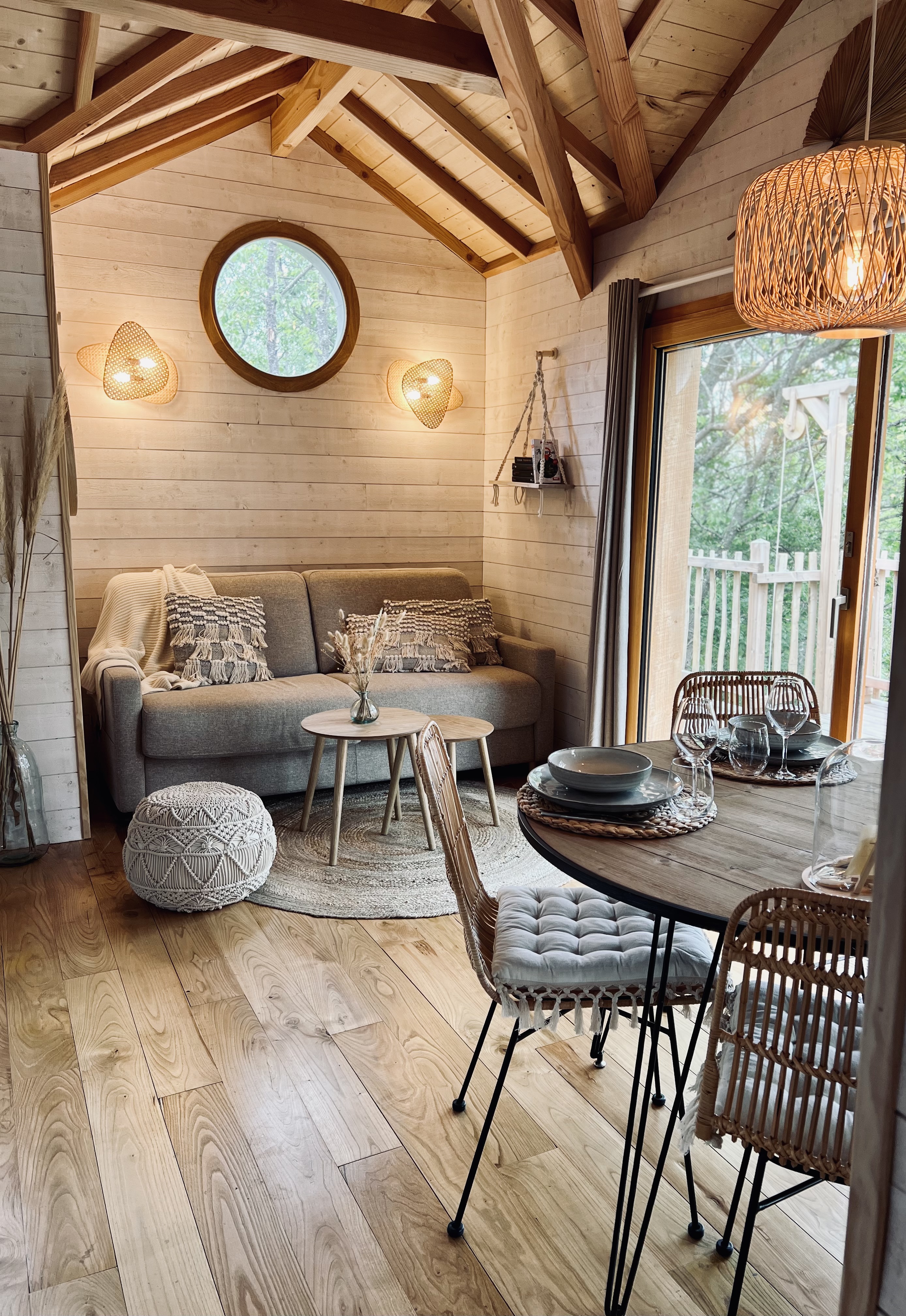 Le Temps d'un Rêve — Dôme avec Spa & Sauna à Puy-de-Dôme à Clermont-Ferrand — espace de vie