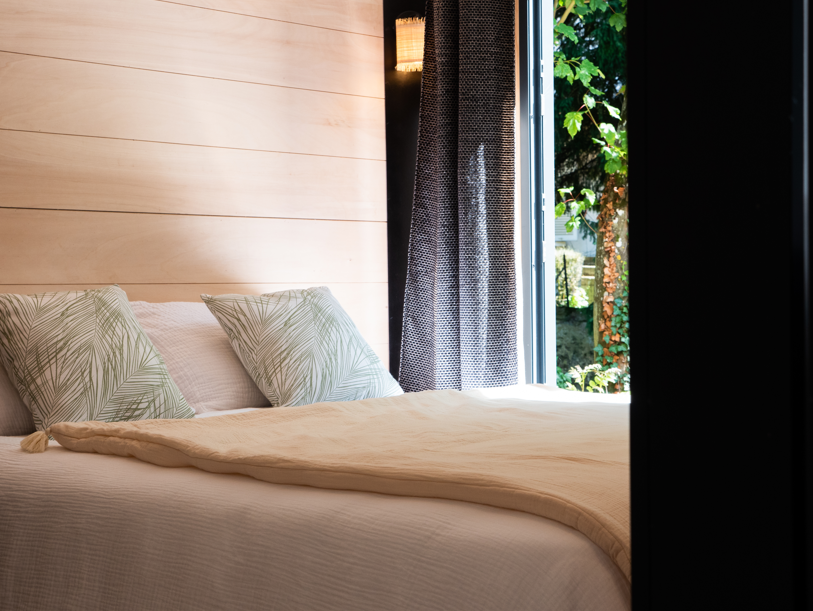 Le repère nature SPA — Ecolodge avec bain nordique à Seine-et-Marne à Serris — salle de bain