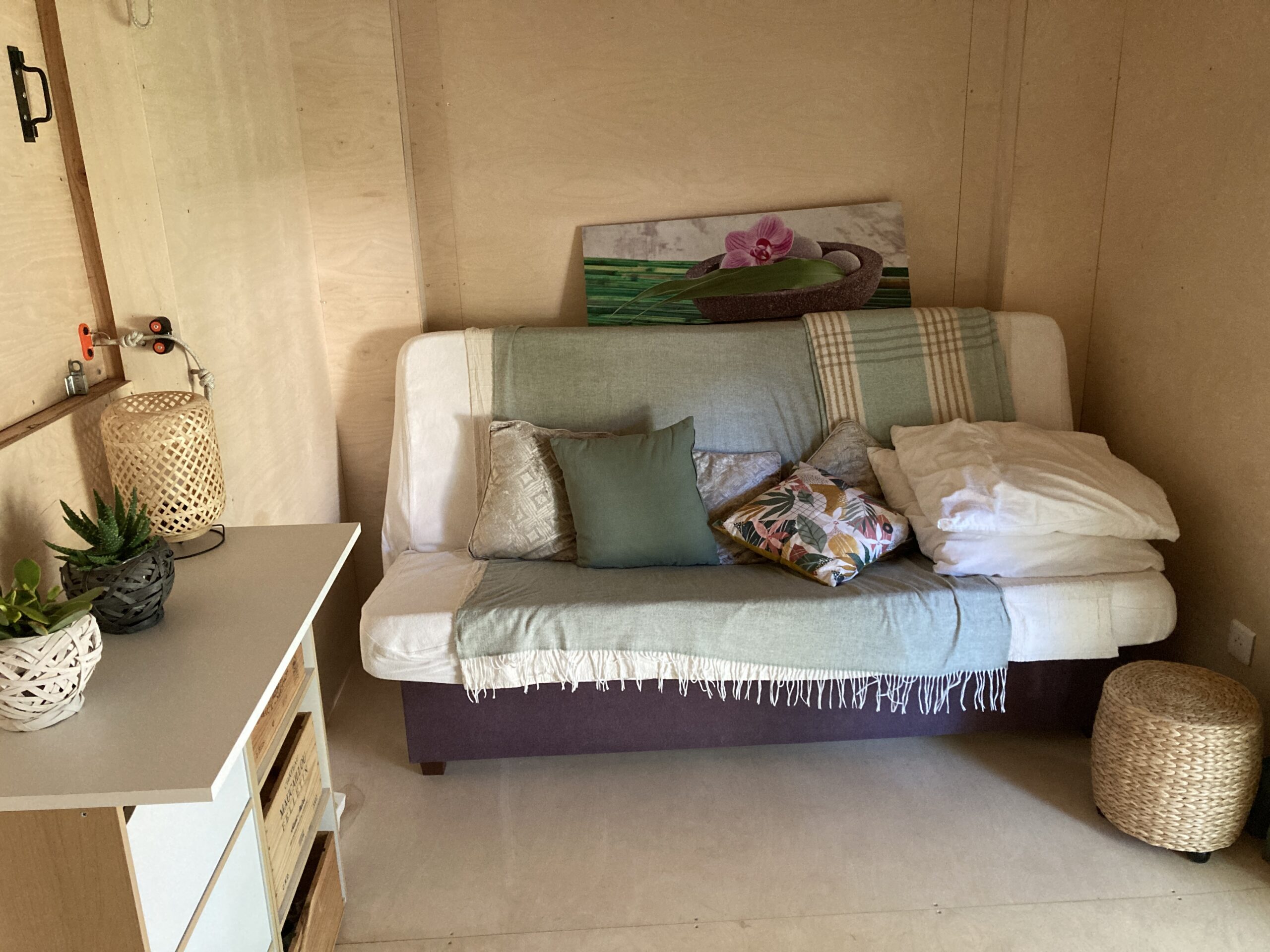 Tiny house - Slowe Réebois — Évasion nature à Peysoup en Gironde à Peysoup — chambre