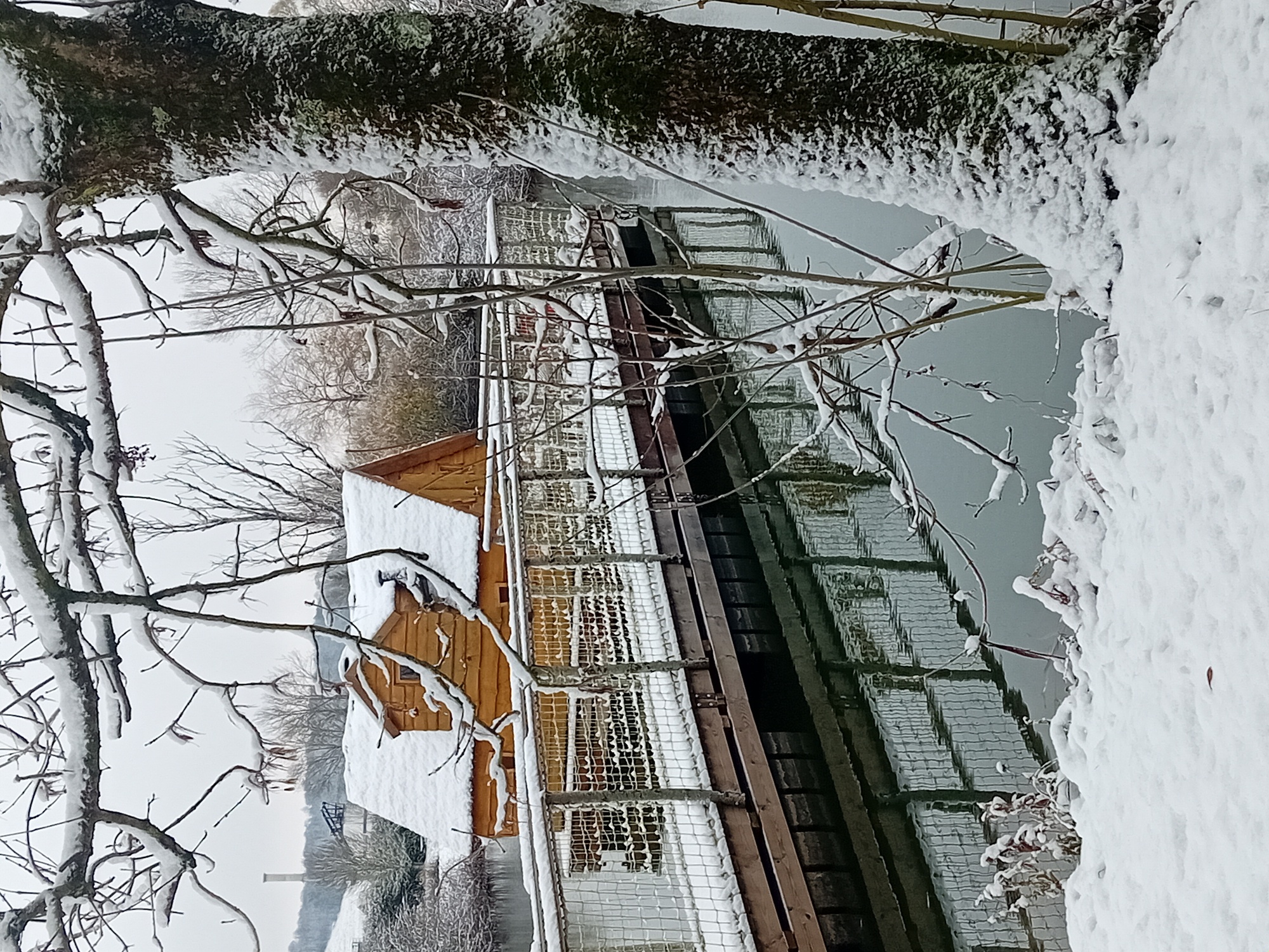 La cabane Magique : une échappée belle sur l'eau à Givrauval — vue depuis la terrasse