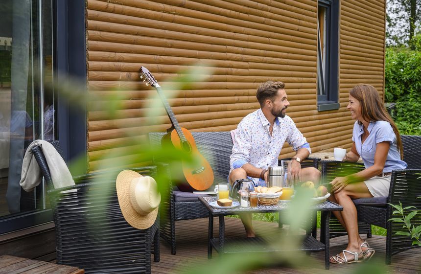 Conteneur du lac — Ecolodge avec spa à Pas-de-Calais à Béthune — vue intérieure