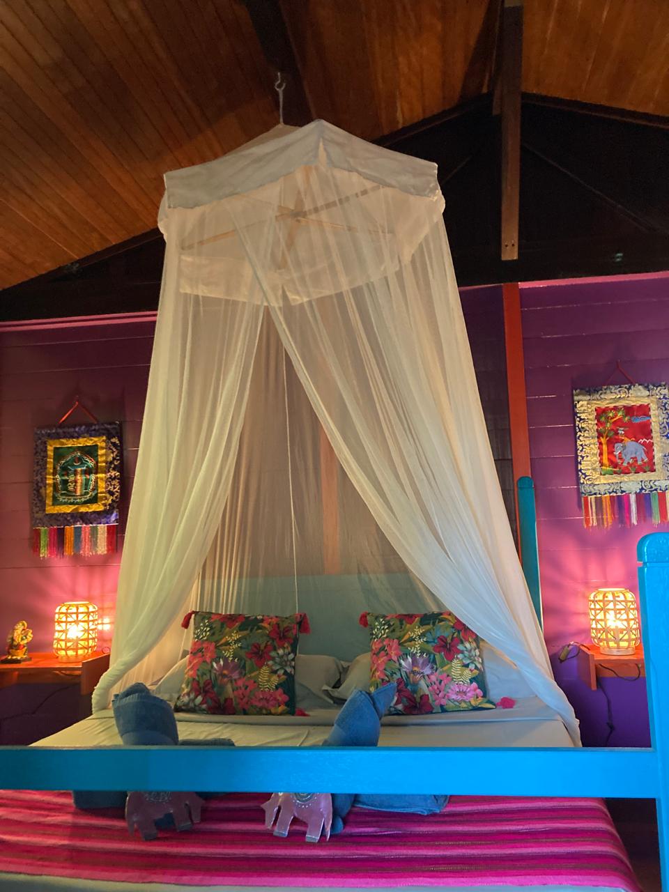 Bungalow Famille Grande Anse : une cabane au cœur des DOM-TOM à Grande Anse — détail architectural