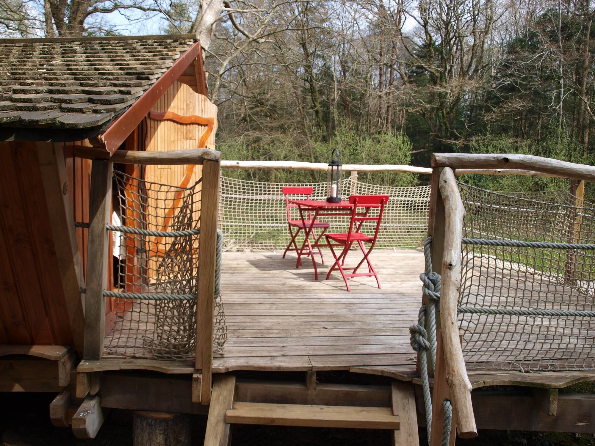 Cabane Stella : une escapade enchantée en Bretagne à Cléder — chambre