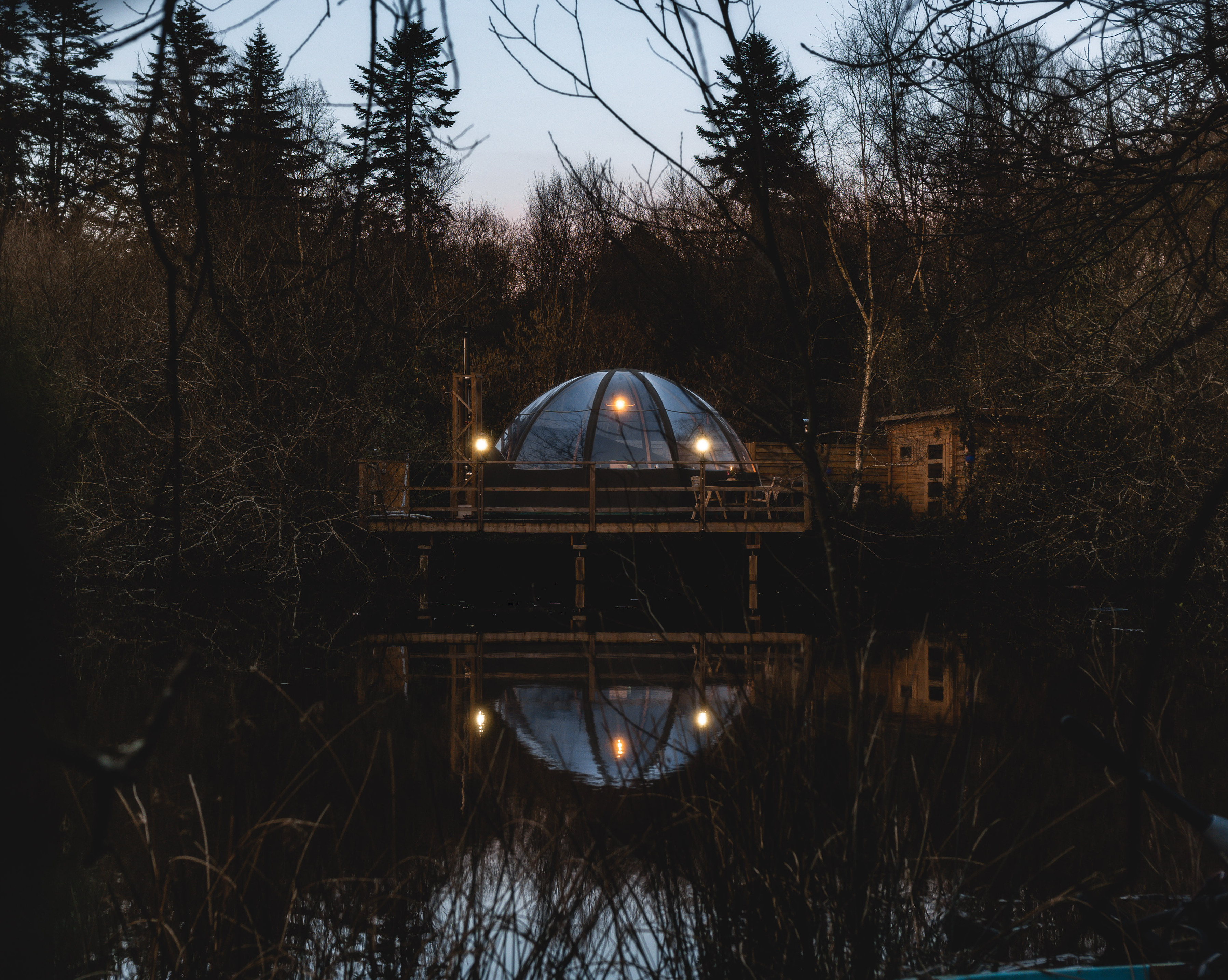 Bulle SPA — Nuit étoilée avec jacuzzi à Finistère