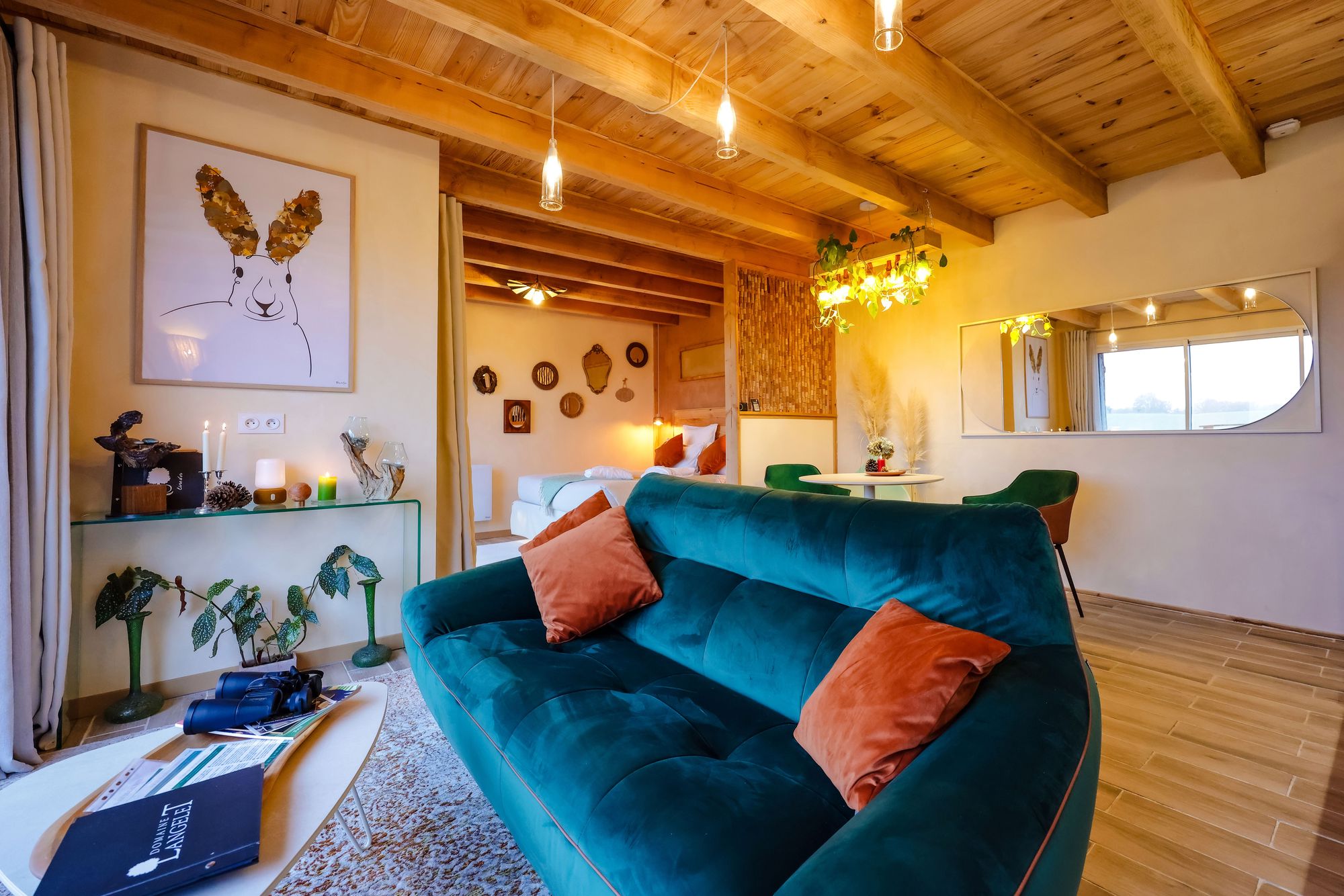 Le Terrier & Spa — Cabane végétalisée avec spa à Tarn à Rabastens — détail architectural