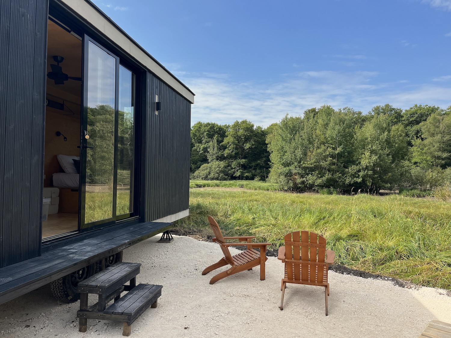 Parcel Tiny House — Évasion nature avec vue sur l'étang en Yonne