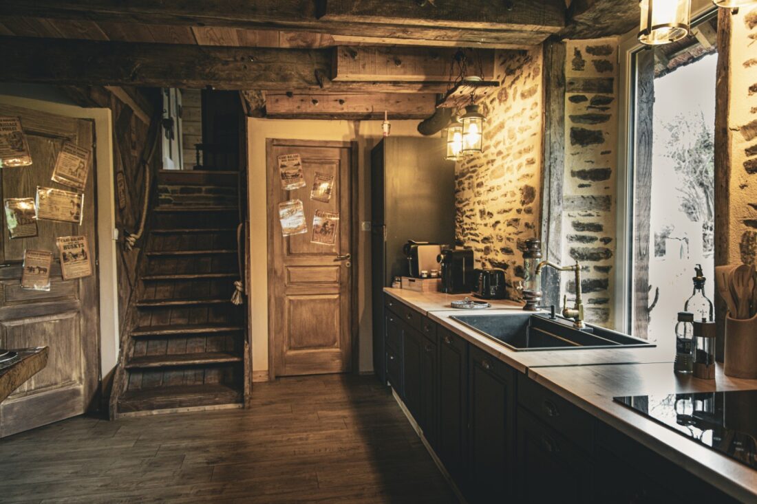 Le Ranch Normand — Maison insolite avec spa à Saint-Lô (Manche) à Saint-Lô — détail architectural