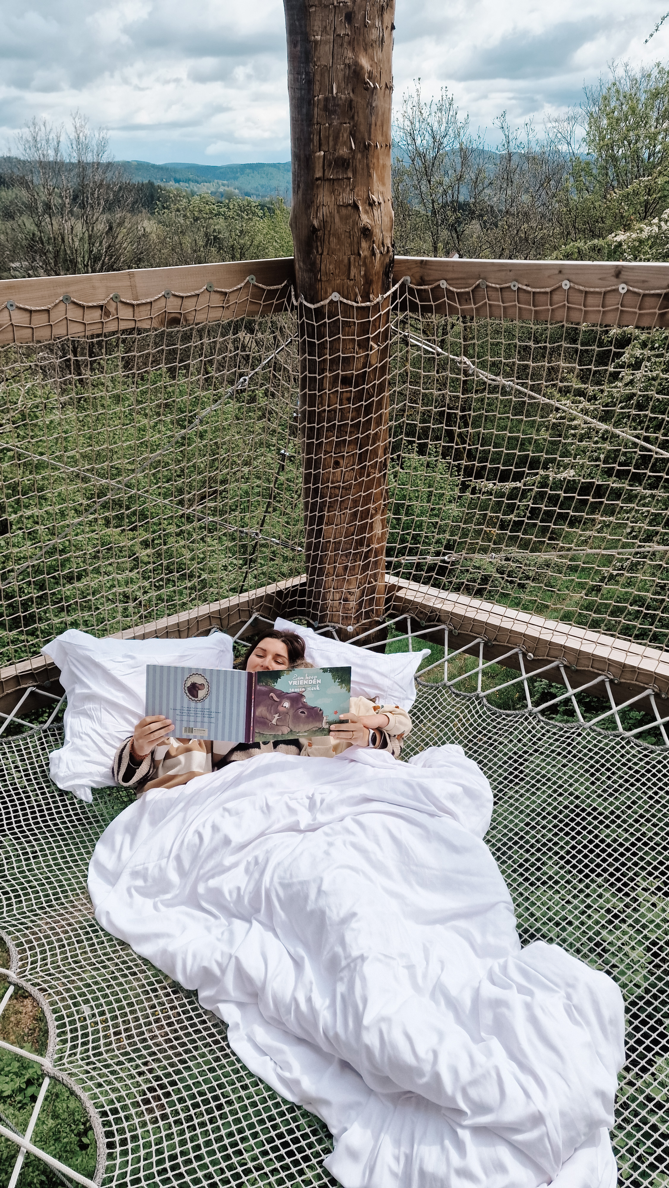 Nutchel Cabane Cosy Eventail — Cabane sur pilotis avec spa à Bas-Rhin à Obernai — chambre