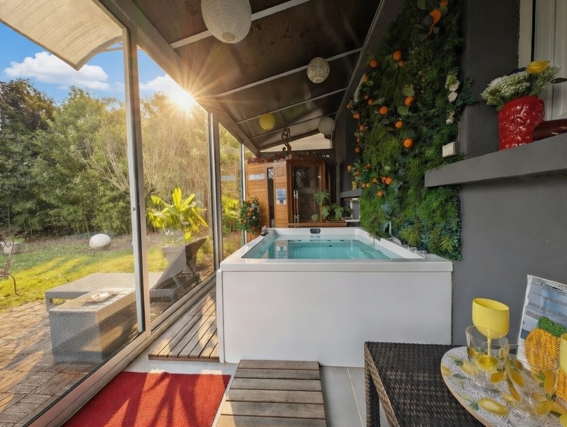 Nuit insolite avec Spa — Maison immersive à Passage d’Agen (Lot-et-Garonne)