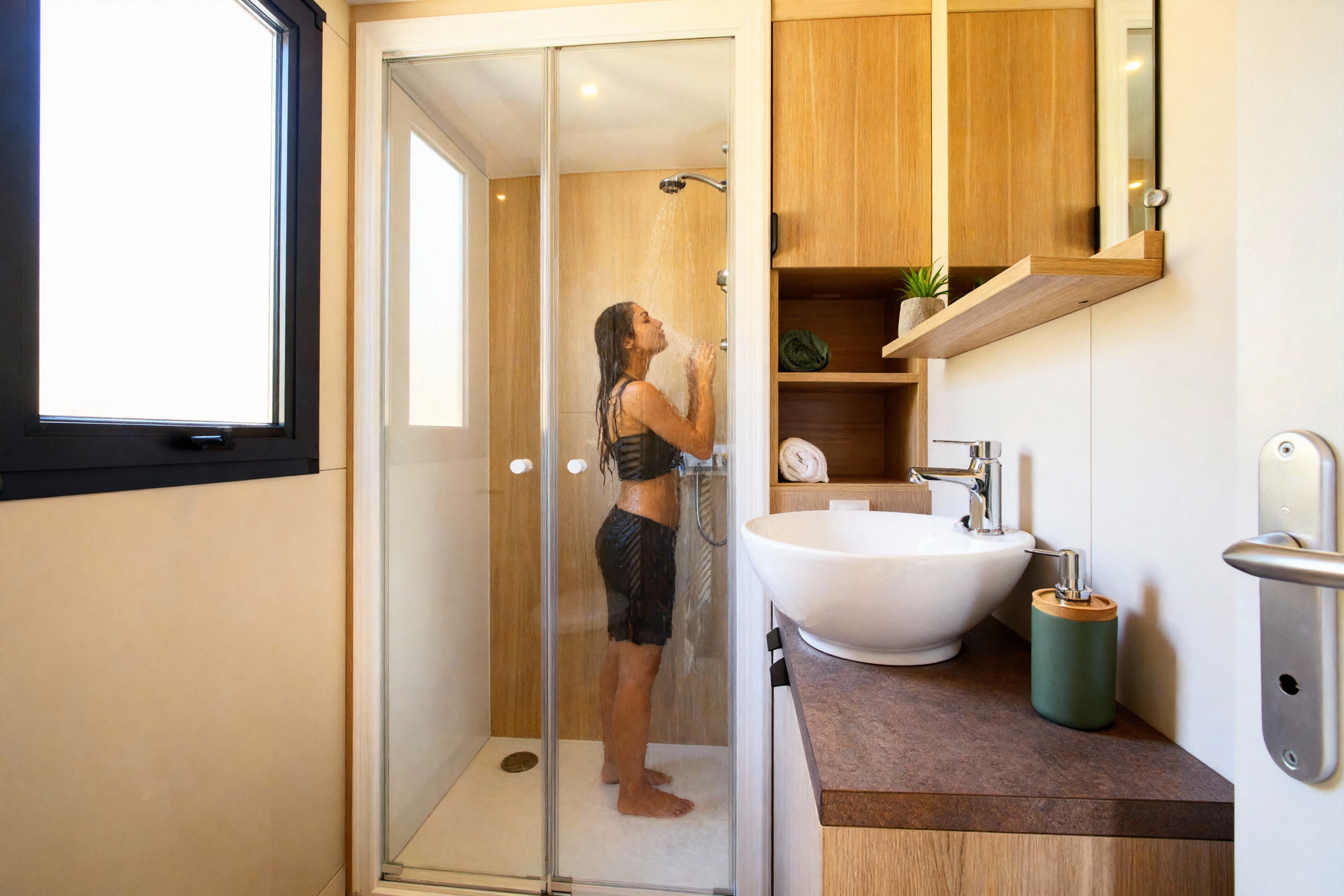 HY•Lødge Spa-4pers N°6 — Cabane avec spa privatif à Vosges à Épinal — détail architectural