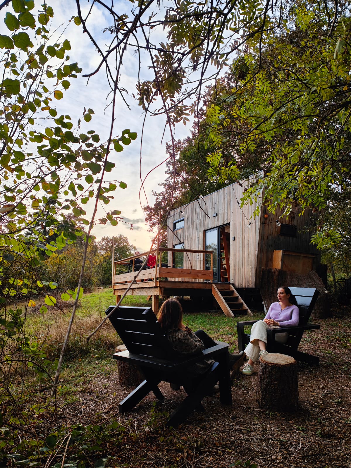 Moose Tiny House : une escapade insolite en Auvergne — Tiny House à Saint Jacques D'ambur