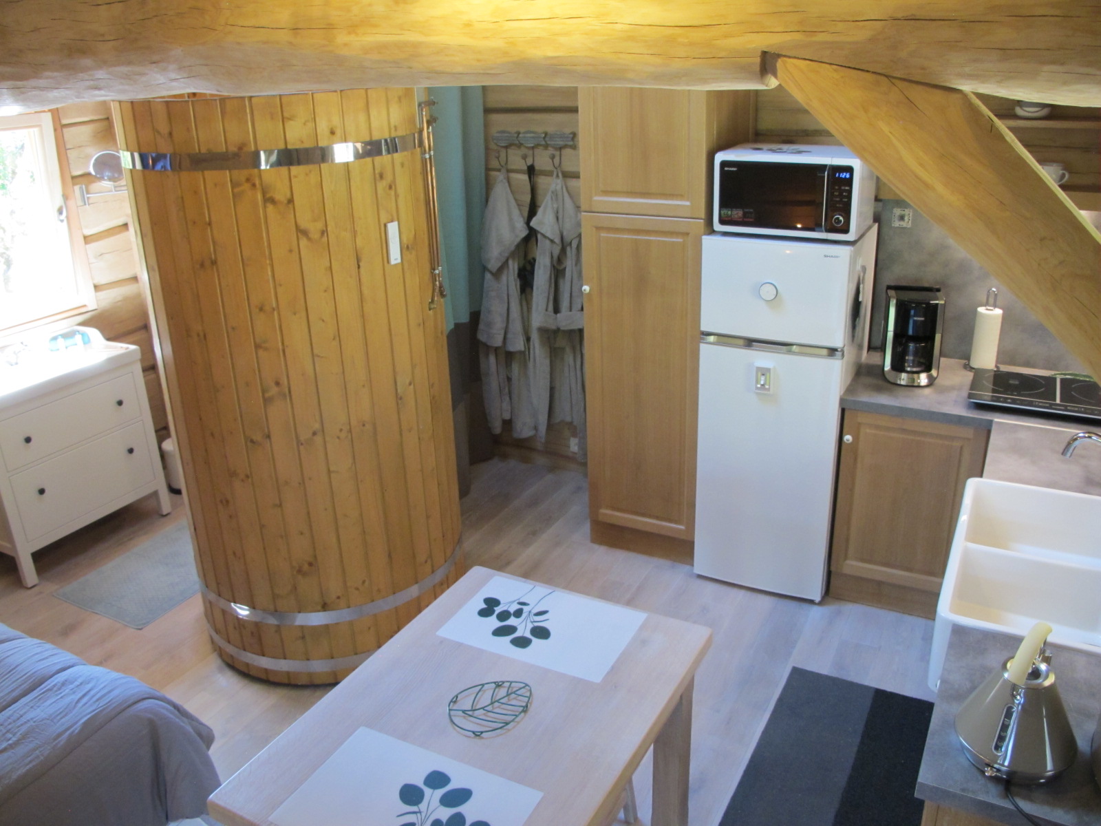 La Cabane Spa du Pêcheur — Cabane sur pilotis avec spa à Aube à Othentic — environnement naturel