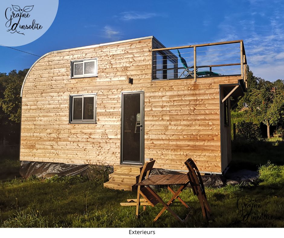 La Tiny Graine d'insolite : une évasion en Haute-Normandie à Imbleville — cuisine
