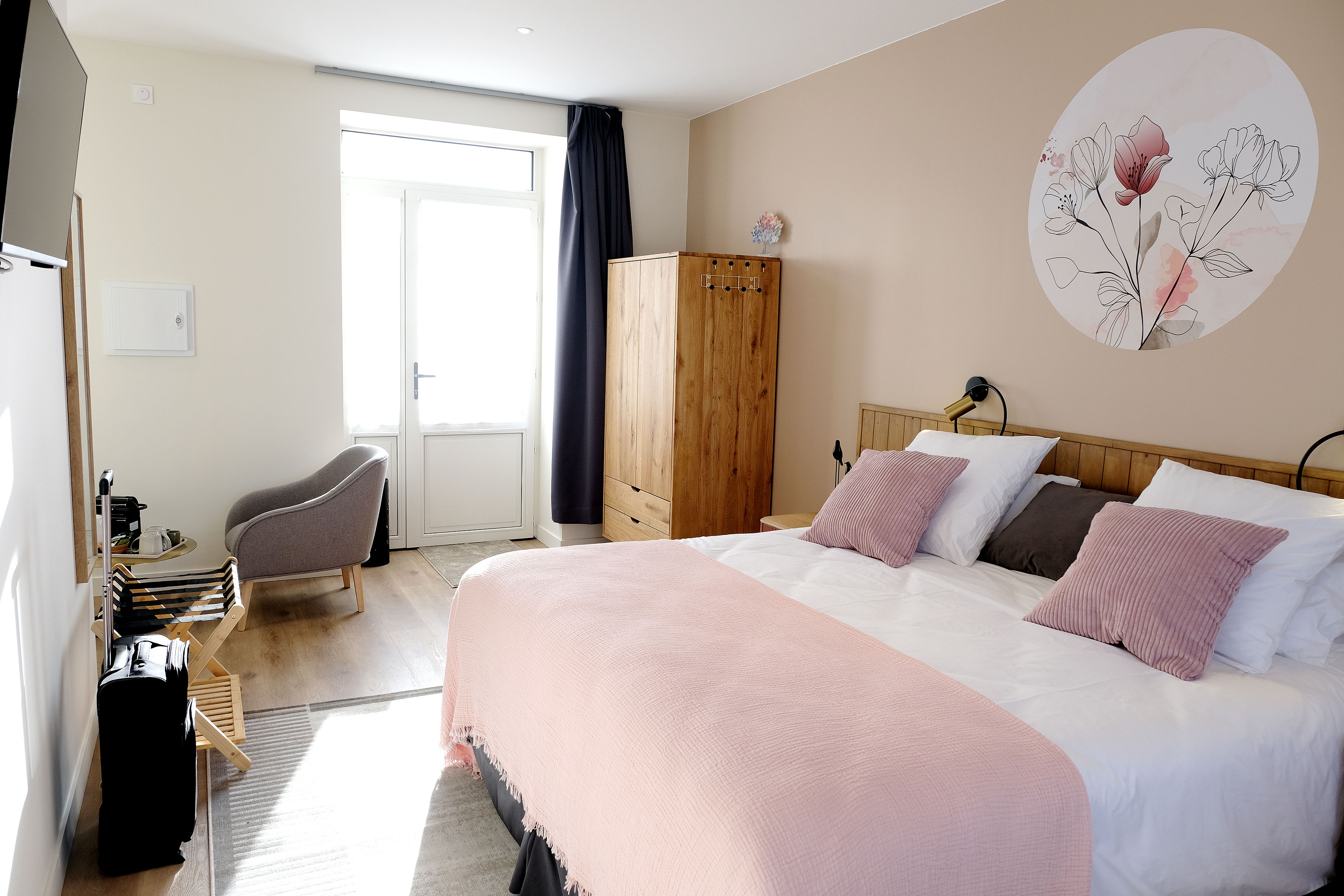 La Maraichine — Maison insolite avec spa à La Rochelle à La Rochelle — vue depuis la terrasse
