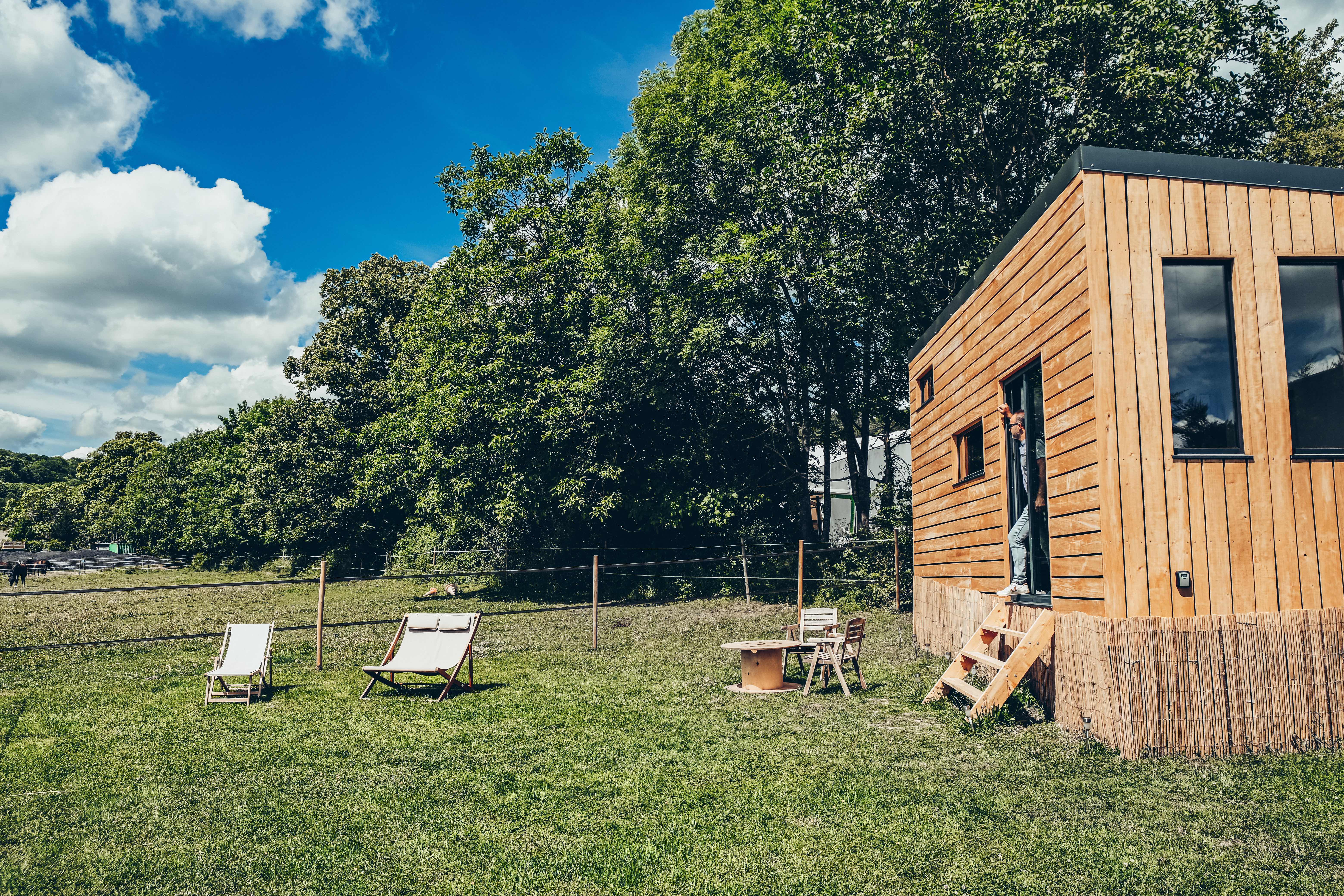 Tiny House Le Paddock — Évasion nature avec spa à Chambly (Oise)