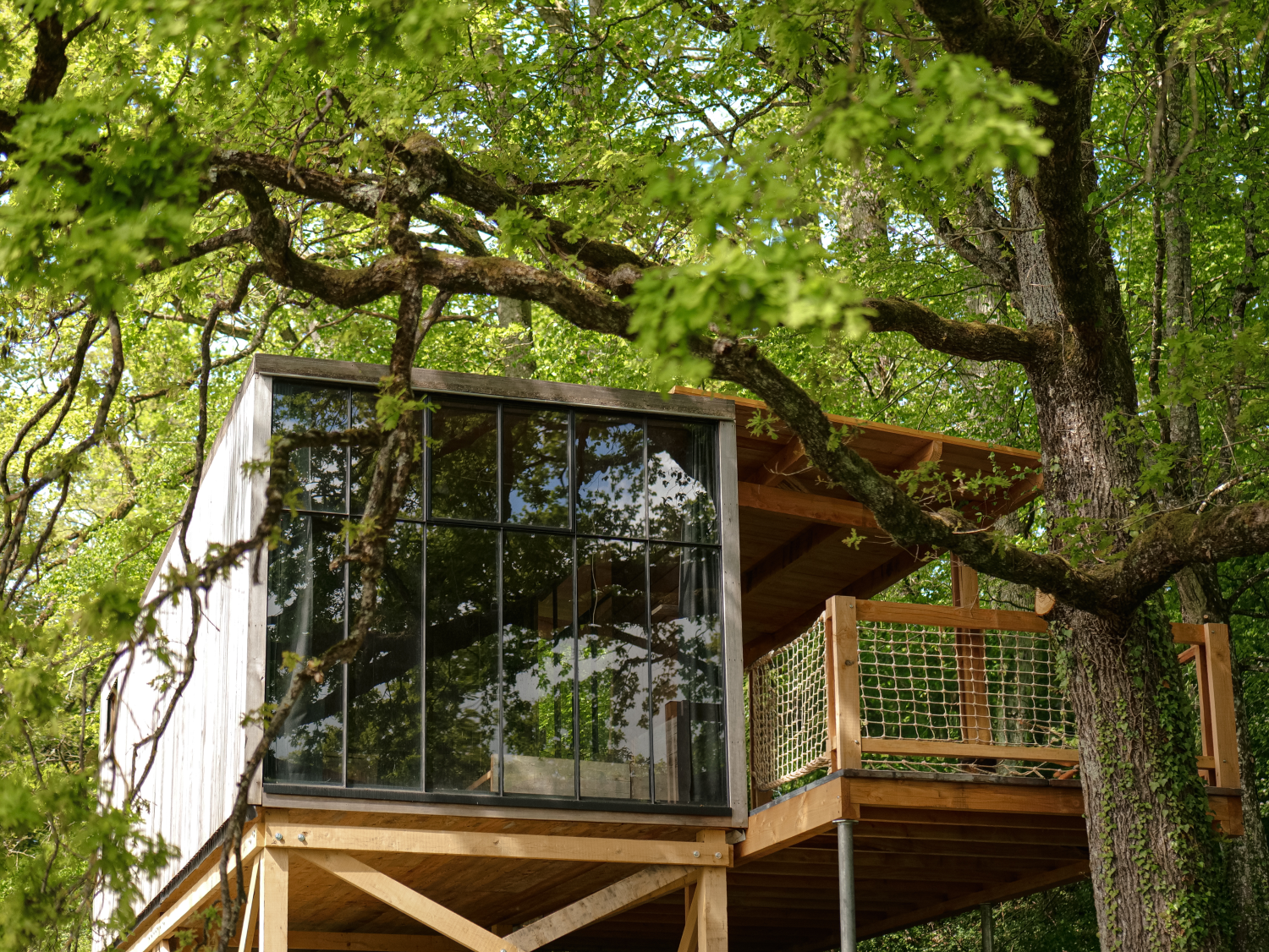 Nutchel Cabane Cosy — Cabane avec spa à 4 personnes en Aube