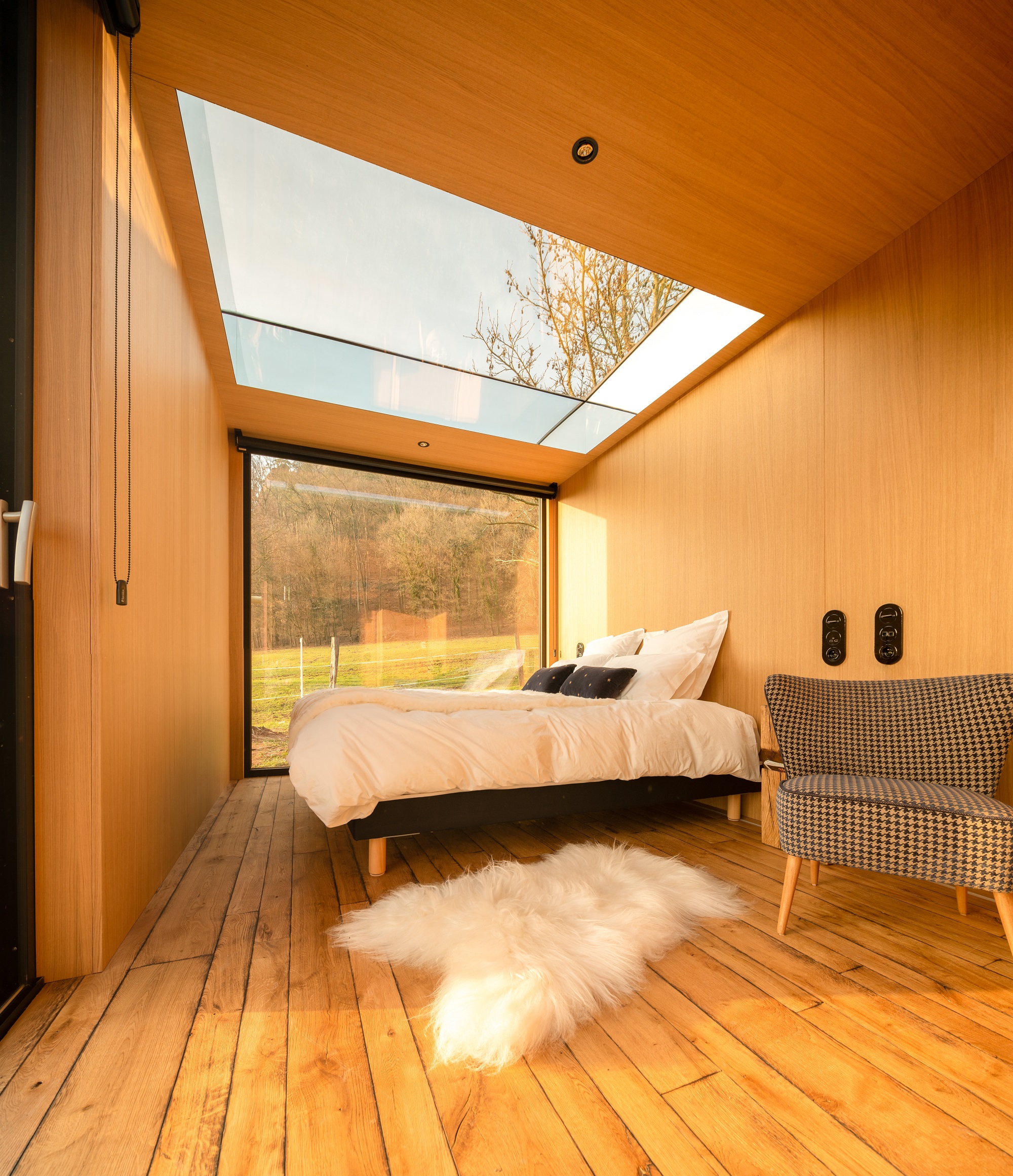 Lodge Petite Ourse — Ecolodge avec vue sur la forêt à Bas-Rhin à Strasbourg — environnement naturel