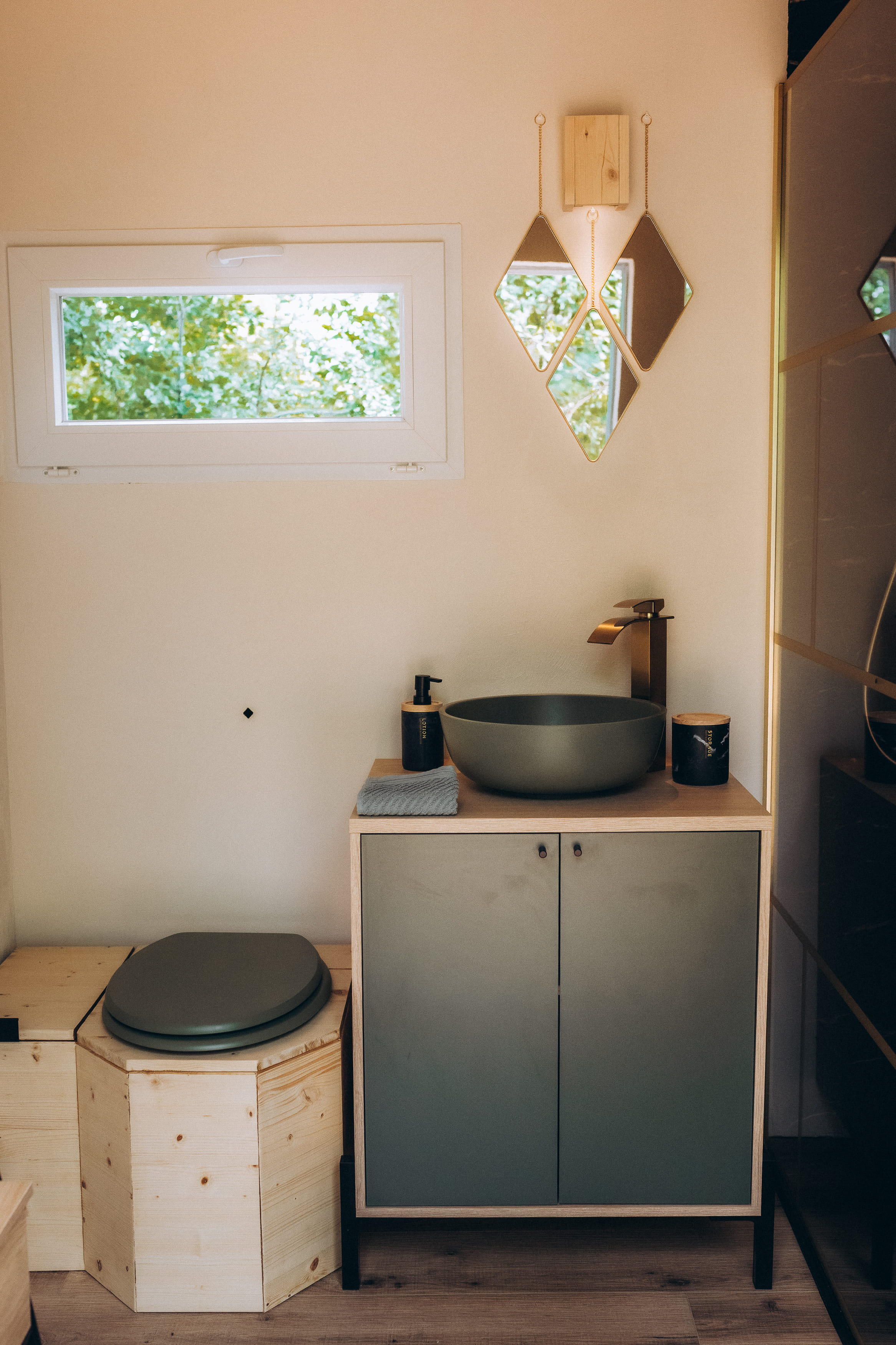 Cocon de verre avec Bain Nordique