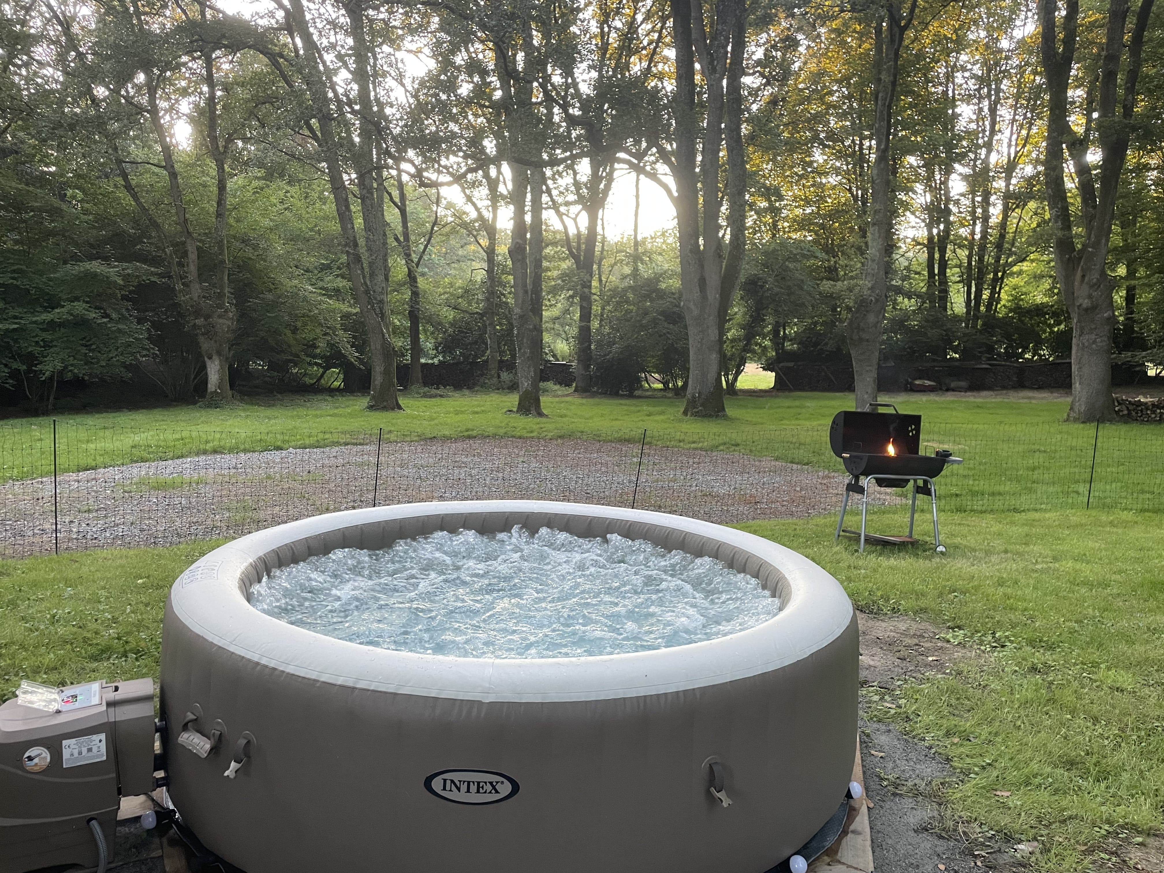 Un tipi enchanteur avec spa privatif en Pays de la Loire à Treillières — chambre