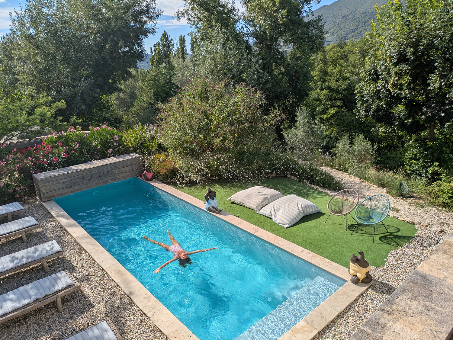 Bulle Olea — Nuit étoilée avec piscine à Nyons (Drôme) à Nyons — chambre