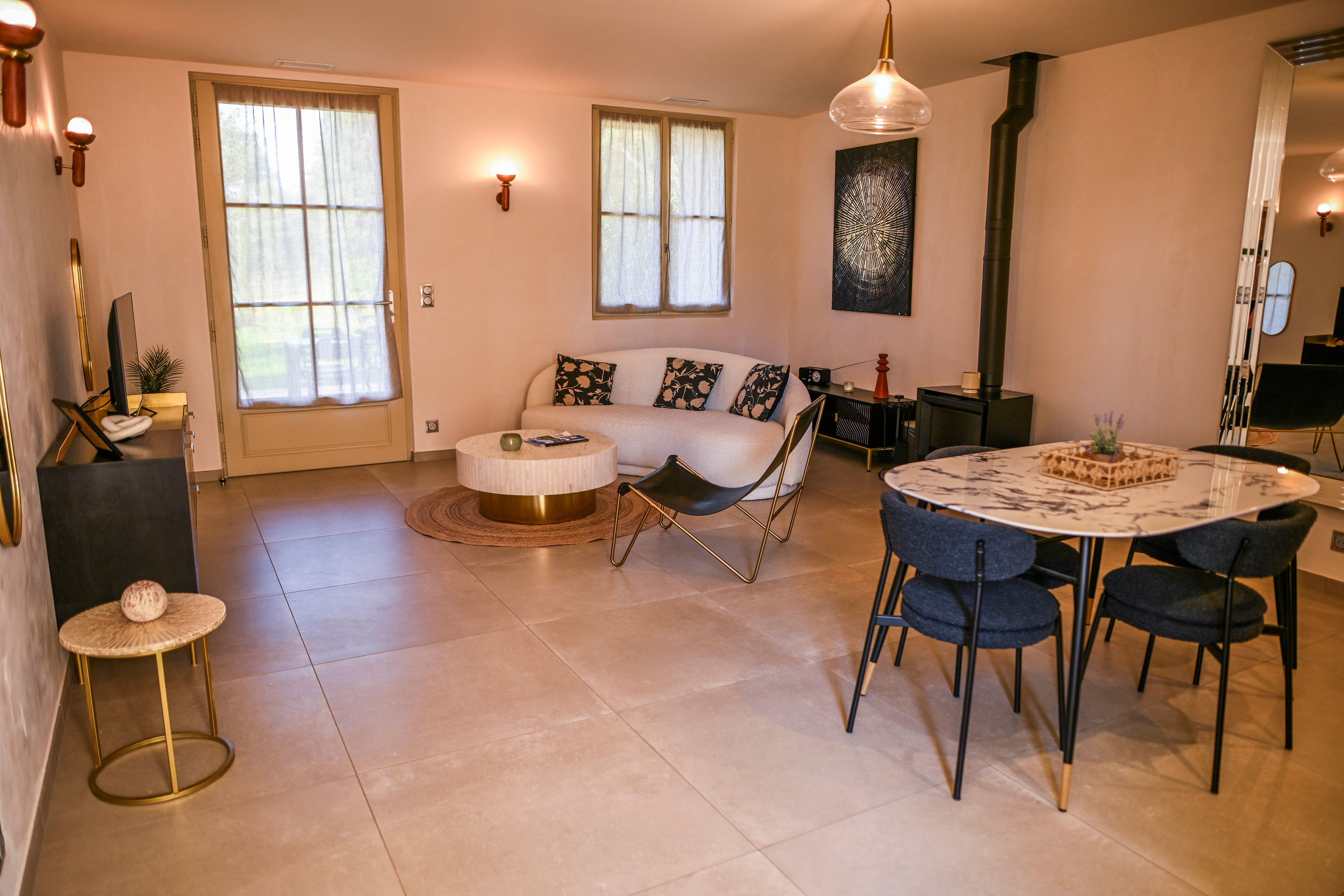 Le Jardin du Château : un gîte 5 étoiles avec spa à Pezenas — chambre