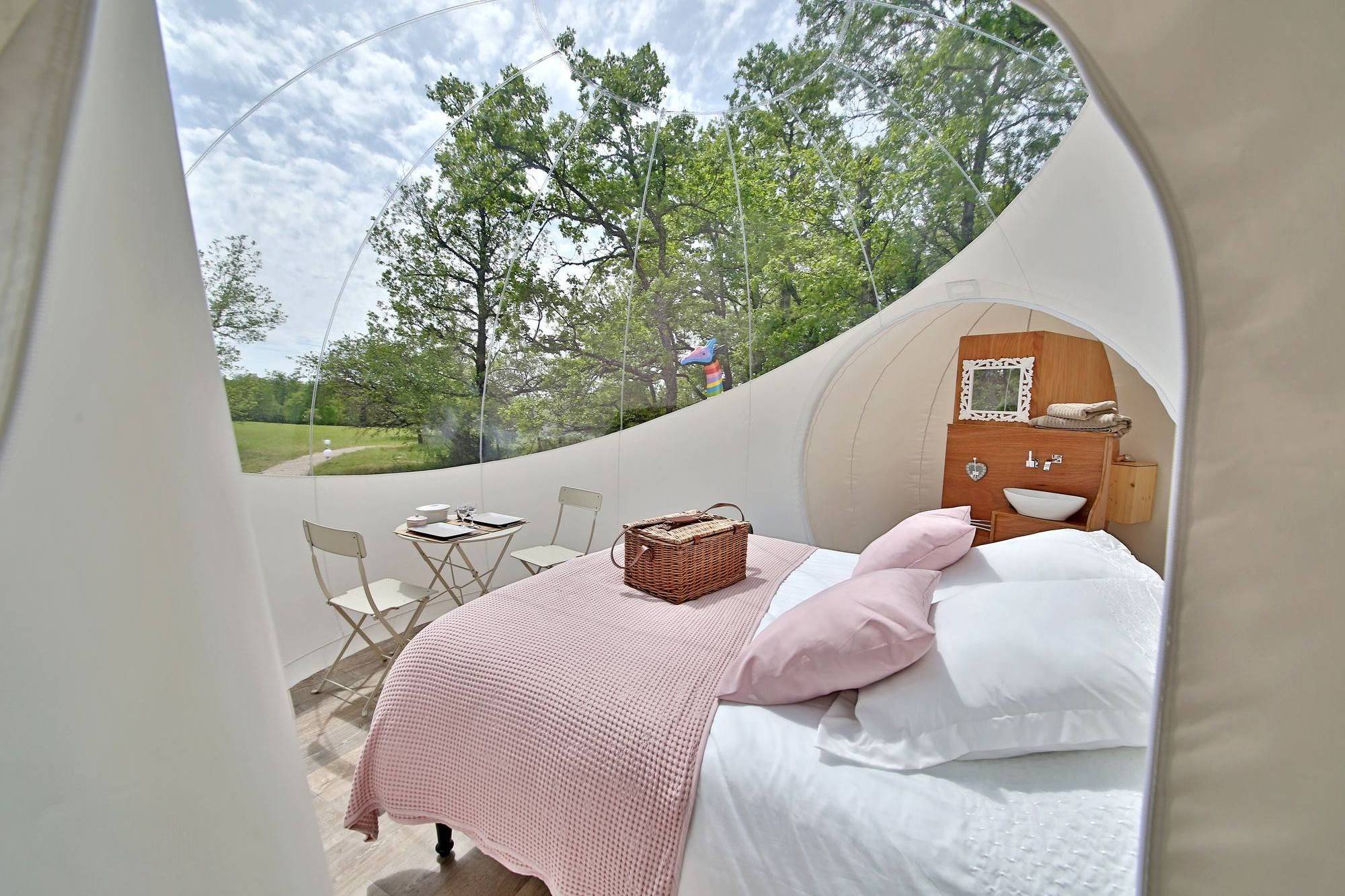 Bull'Aphrodite & Spa : une bulle d'évasion en pleine nature — Bulle à Cahuzac Sur Vère