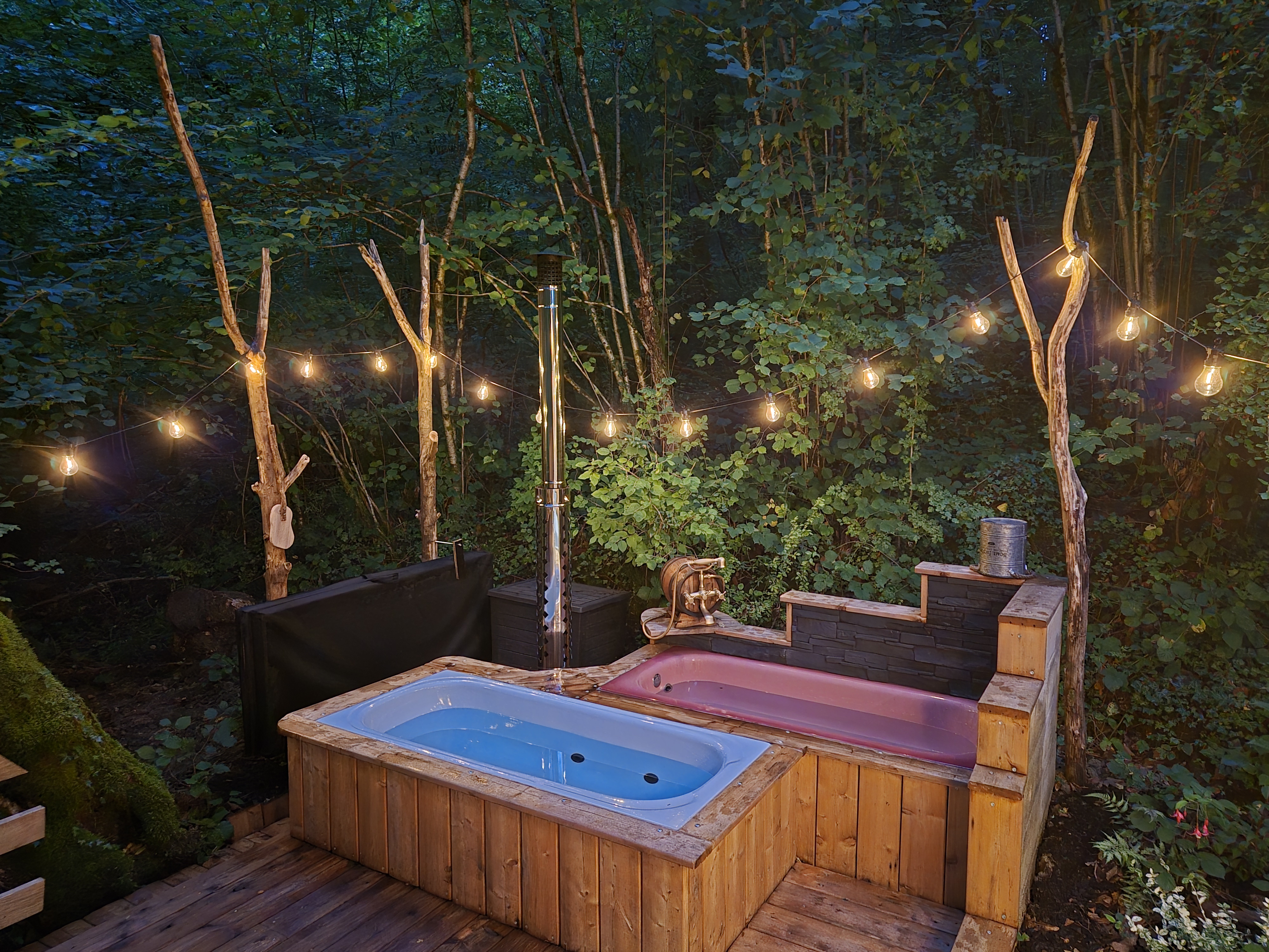 Tonneau Spa Dolio — Hébergement insolite avec spa à Haute-Marne à Saint-Dizier — espace de vie