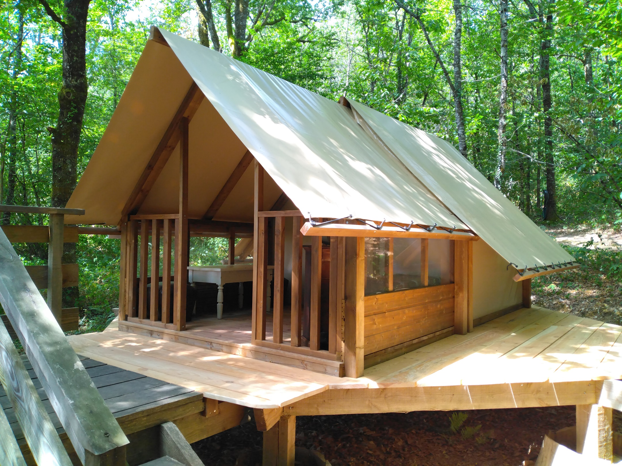 Tente Bivouac — Nuit en pleine nature à 8m de hauteur en Dordogne