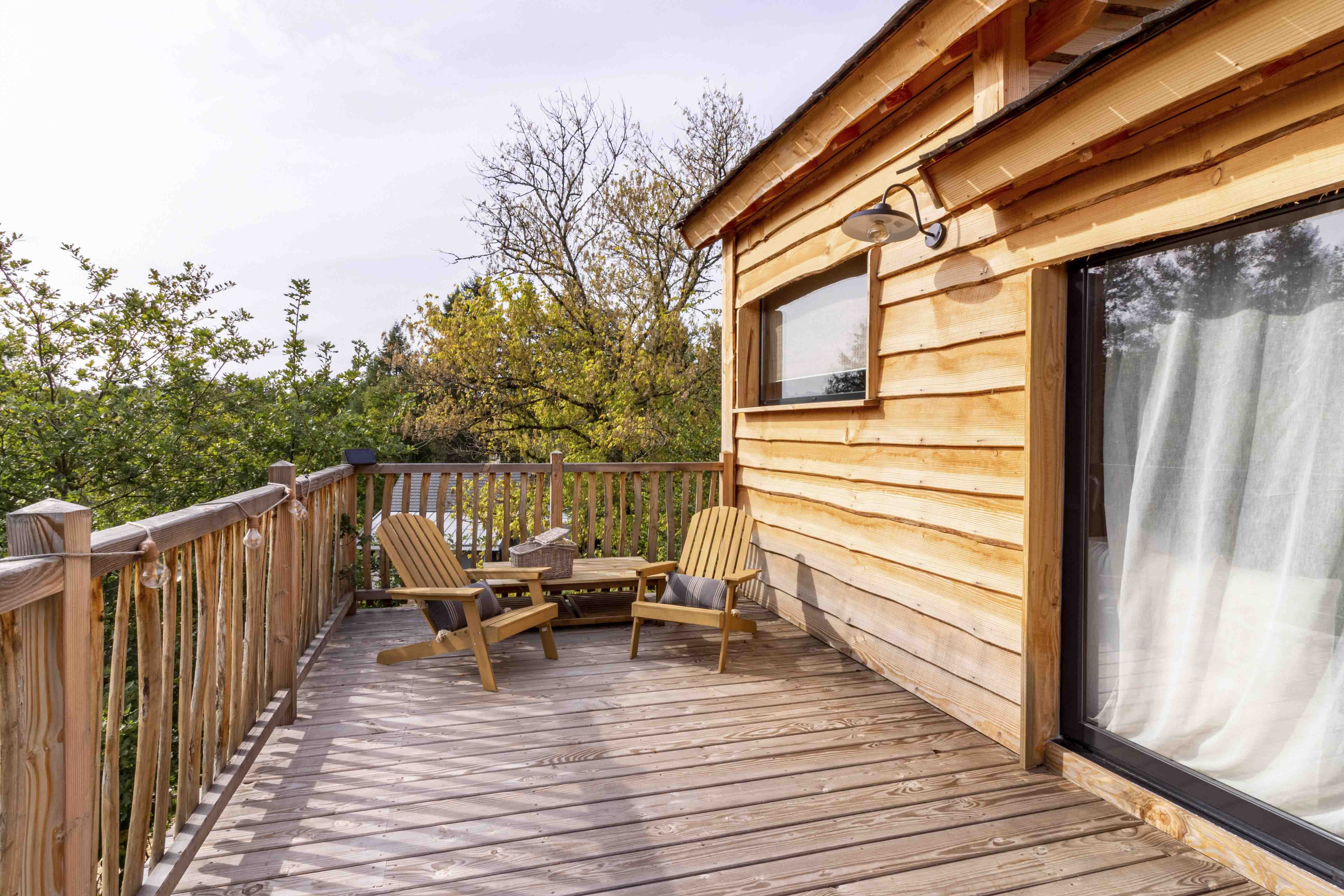 Cabane PureScapade & Spa — Nuit perchée à 5m en Haute-Vienne