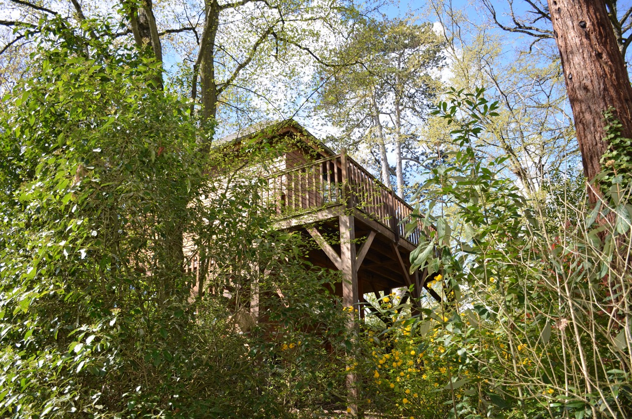 Cabane du Manoir du Parc & Spa privatif — Cabane sur pilotis à Amboise à Amboise — espace de vie